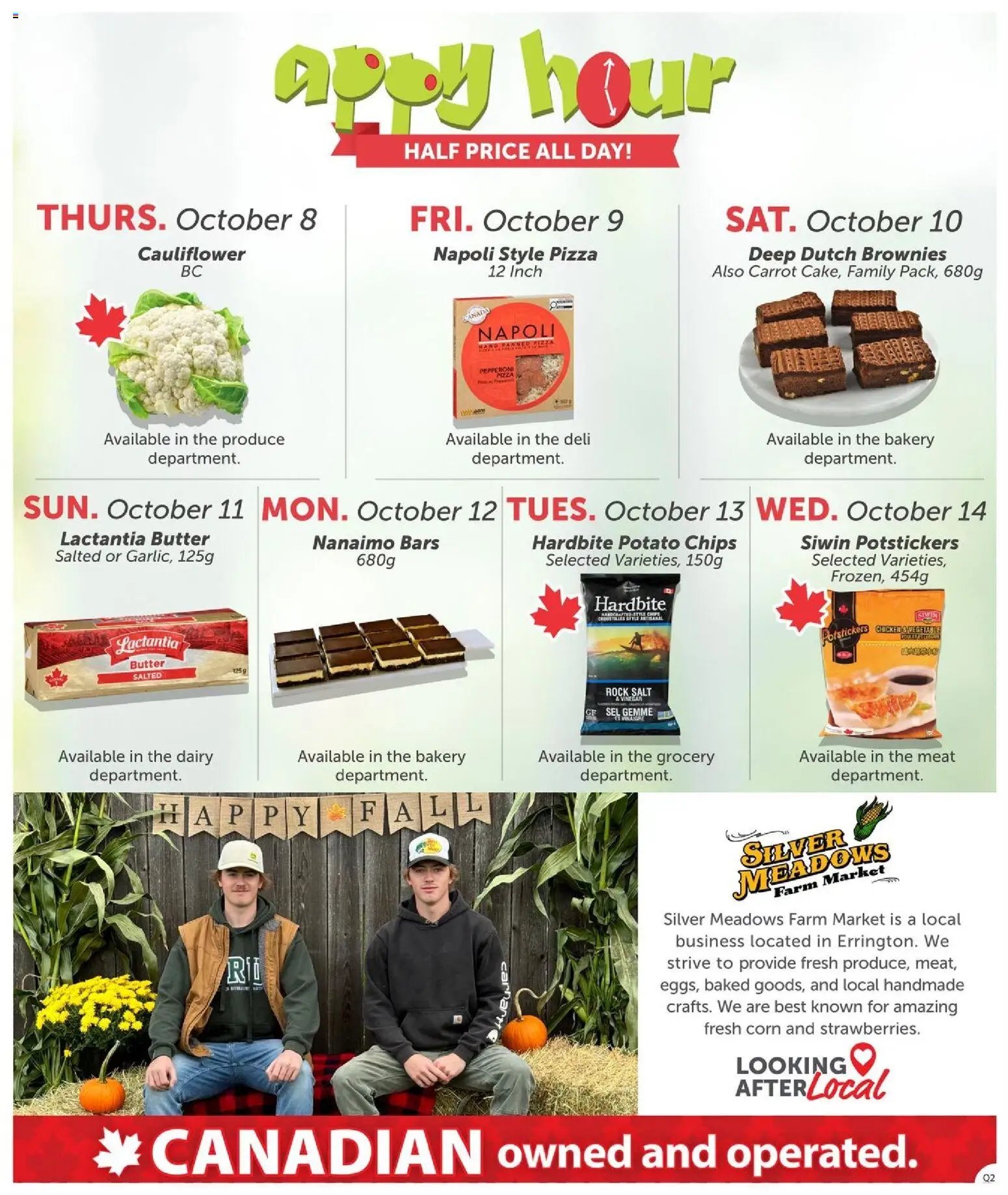Quality Foods weekly flyer / circulaire
