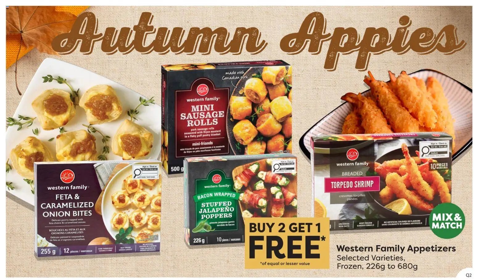 Quality Foods weekly flyer / circulaire
