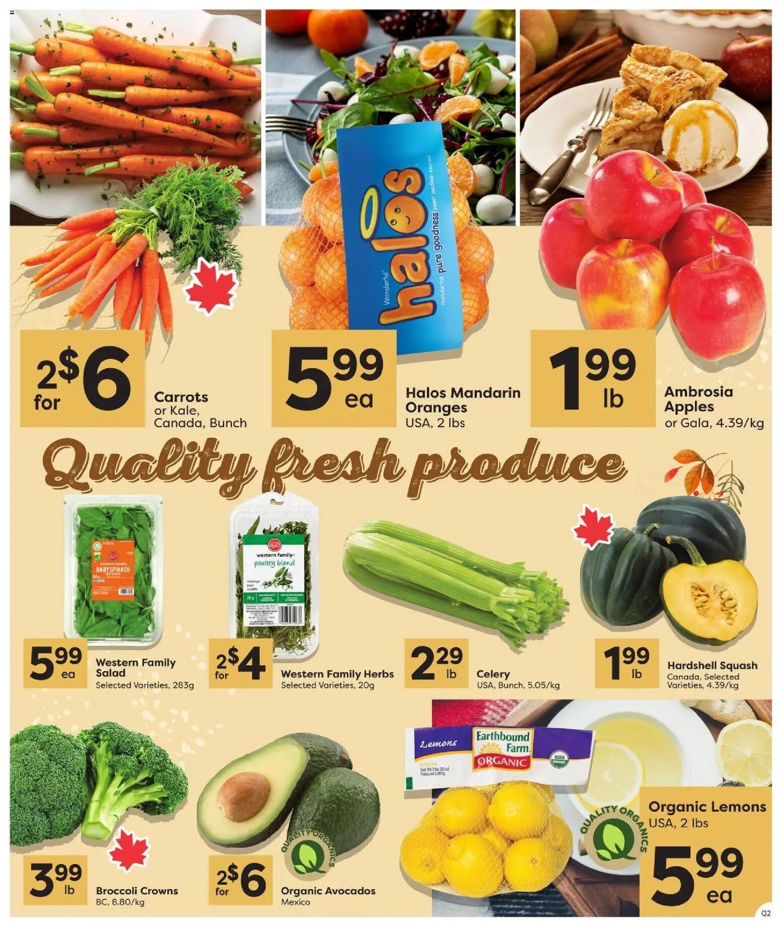 Quality Foods weekly flyer / circulaire