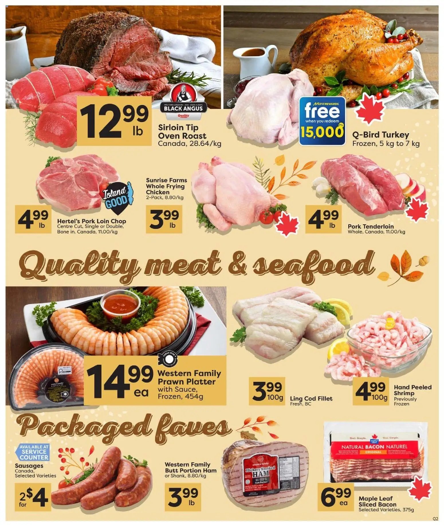 Quality Foods weekly flyer / circulaire