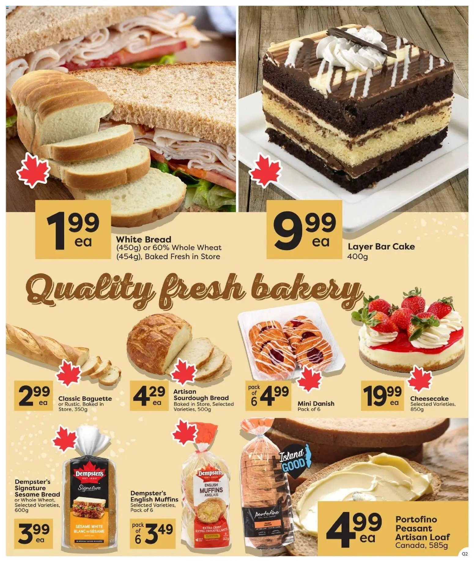 Quality Foods weekly flyer / circulaire