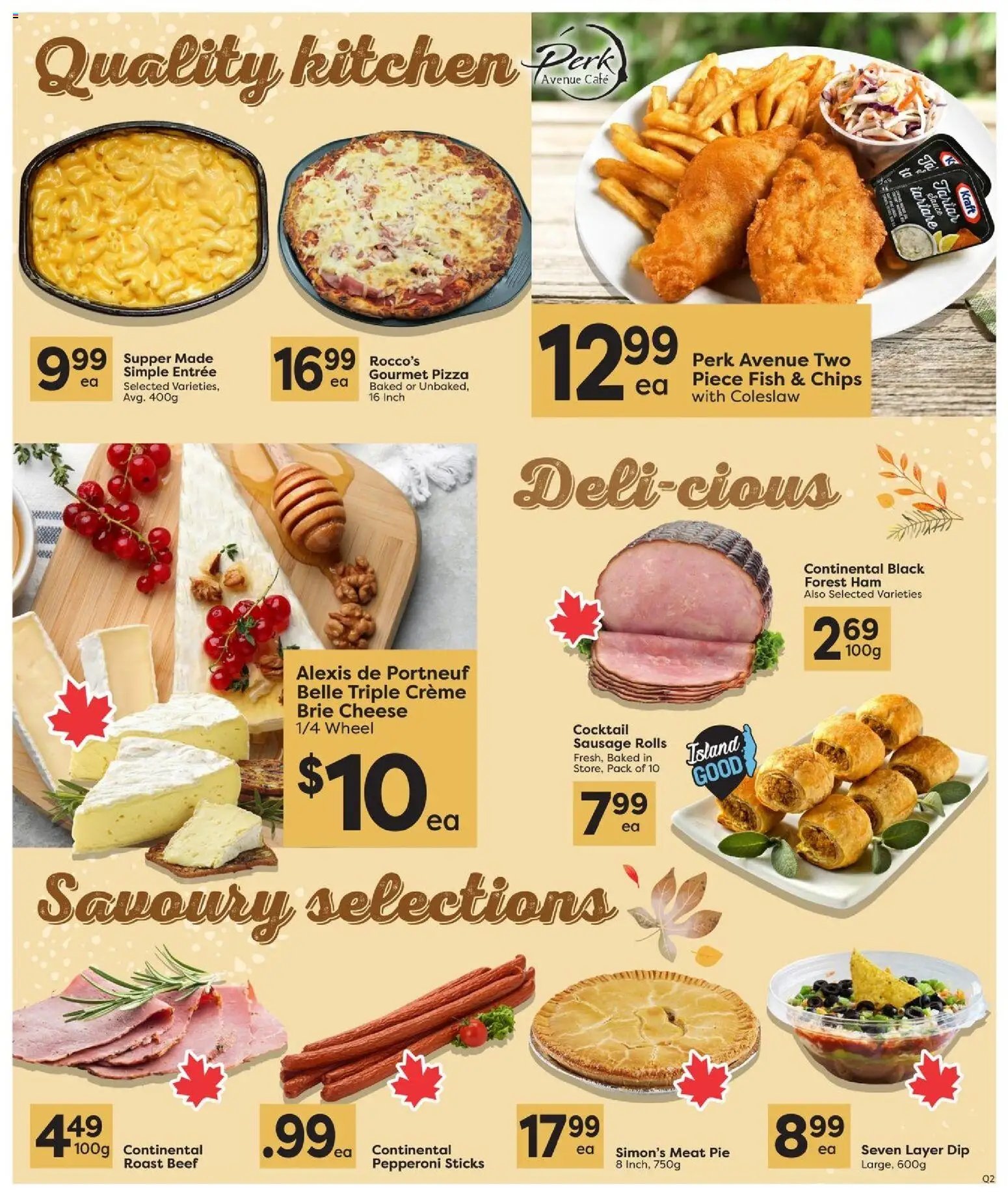Quality Foods weekly flyer / circulaire