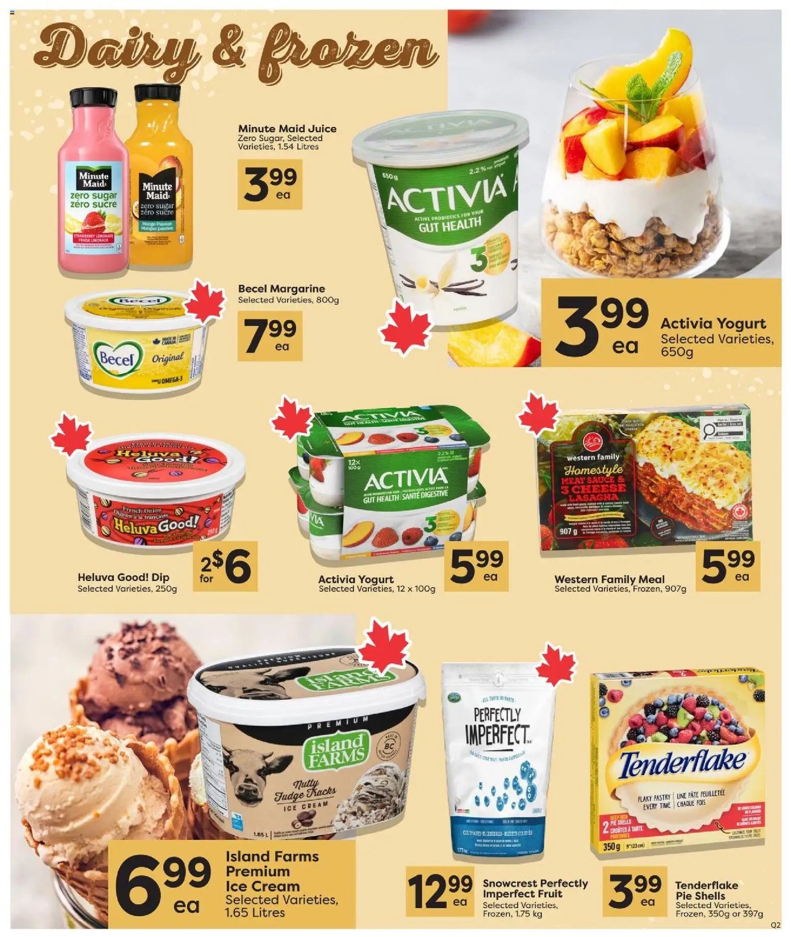 Quality Foods weekly flyer / circulaire