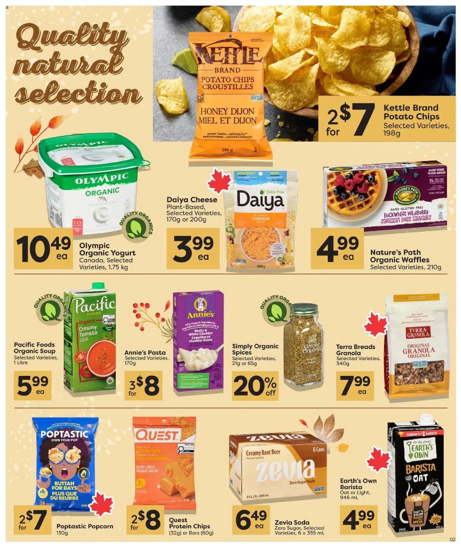 Quality Foods weekly flyer / circulaire