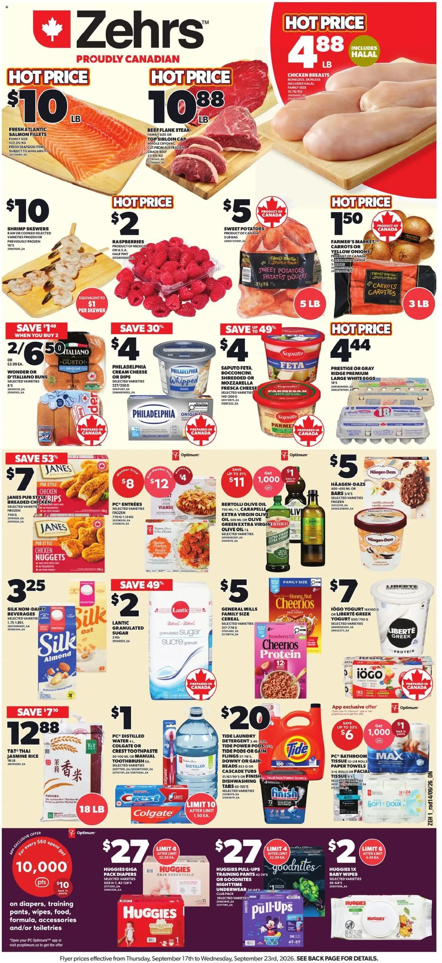 Zehrs weekly flyer / circulaire