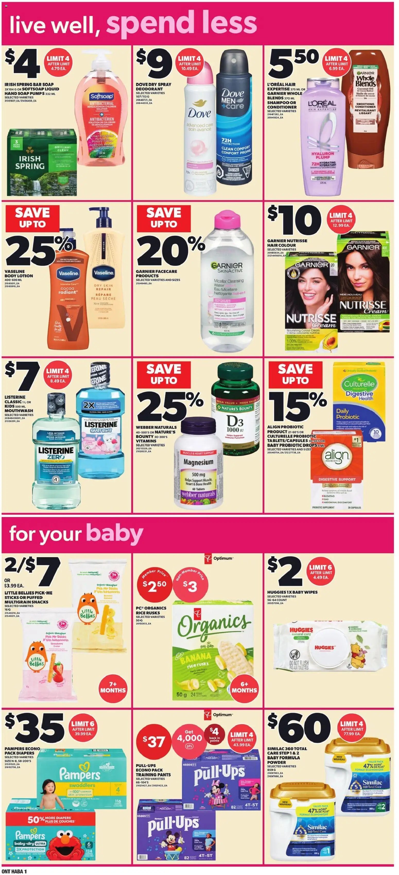 Zehrs weekly flyer / circulaire