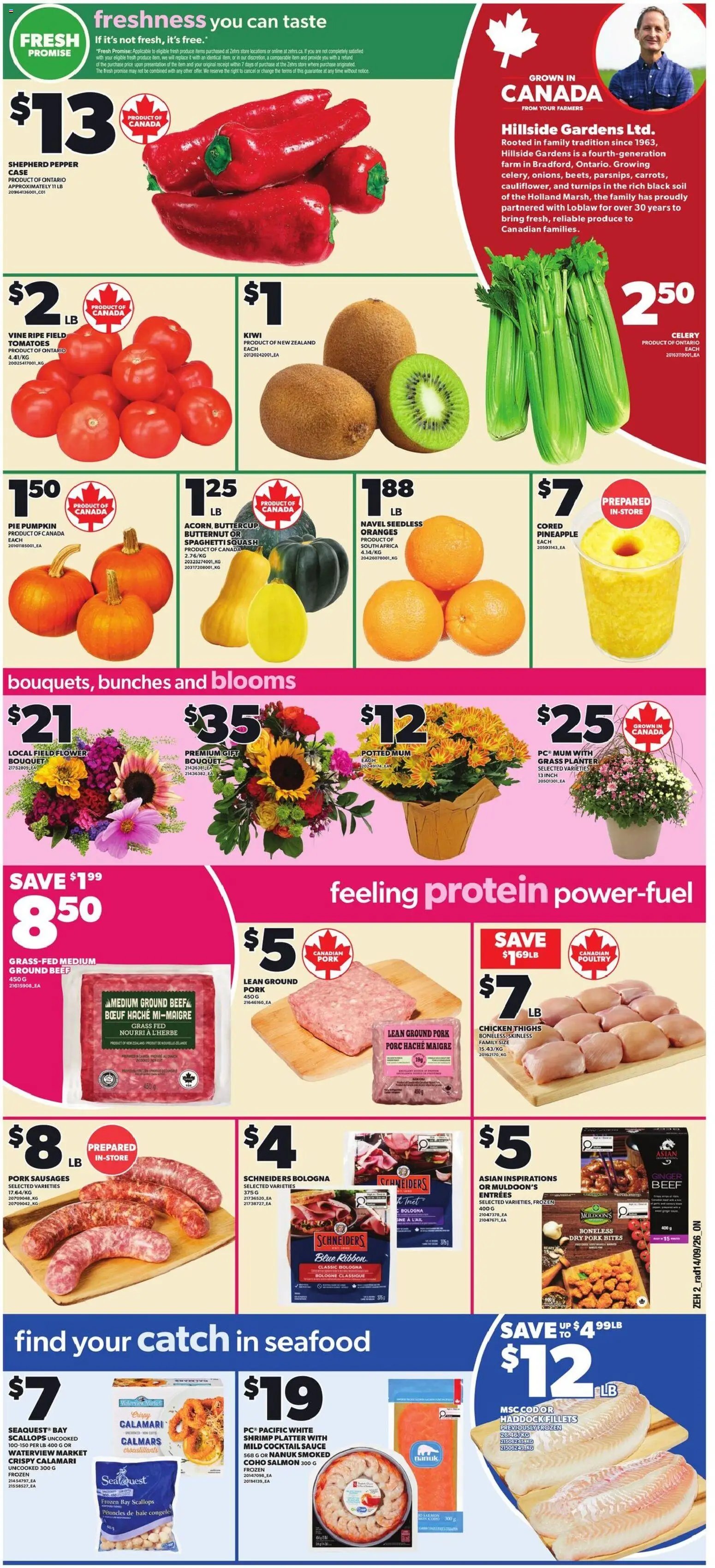 Zehrs weekly flyer / circulaire