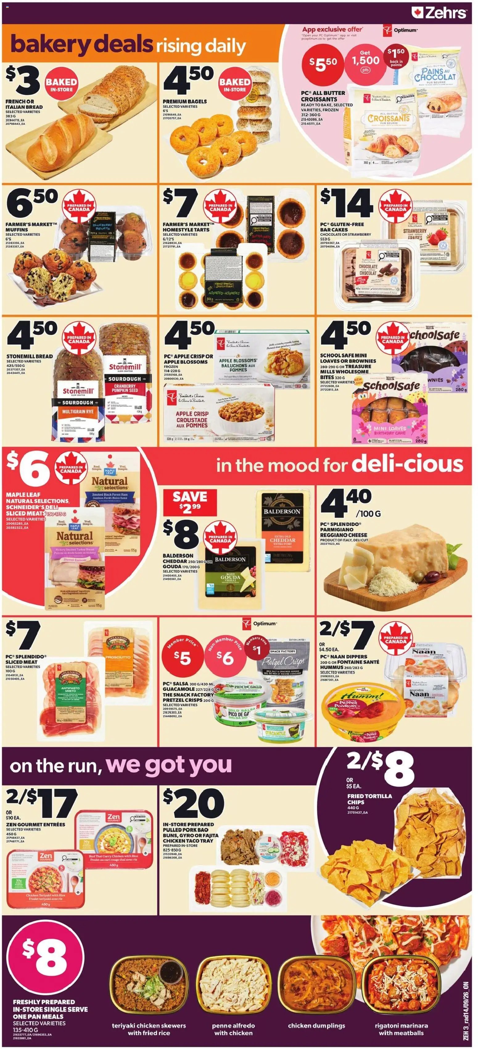 Zehrs weekly flyer / circulaire