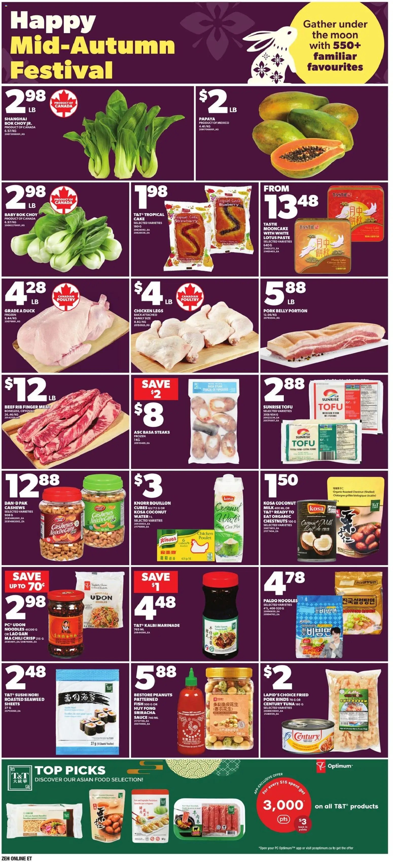 Zehrs weekly flyer / circulaire