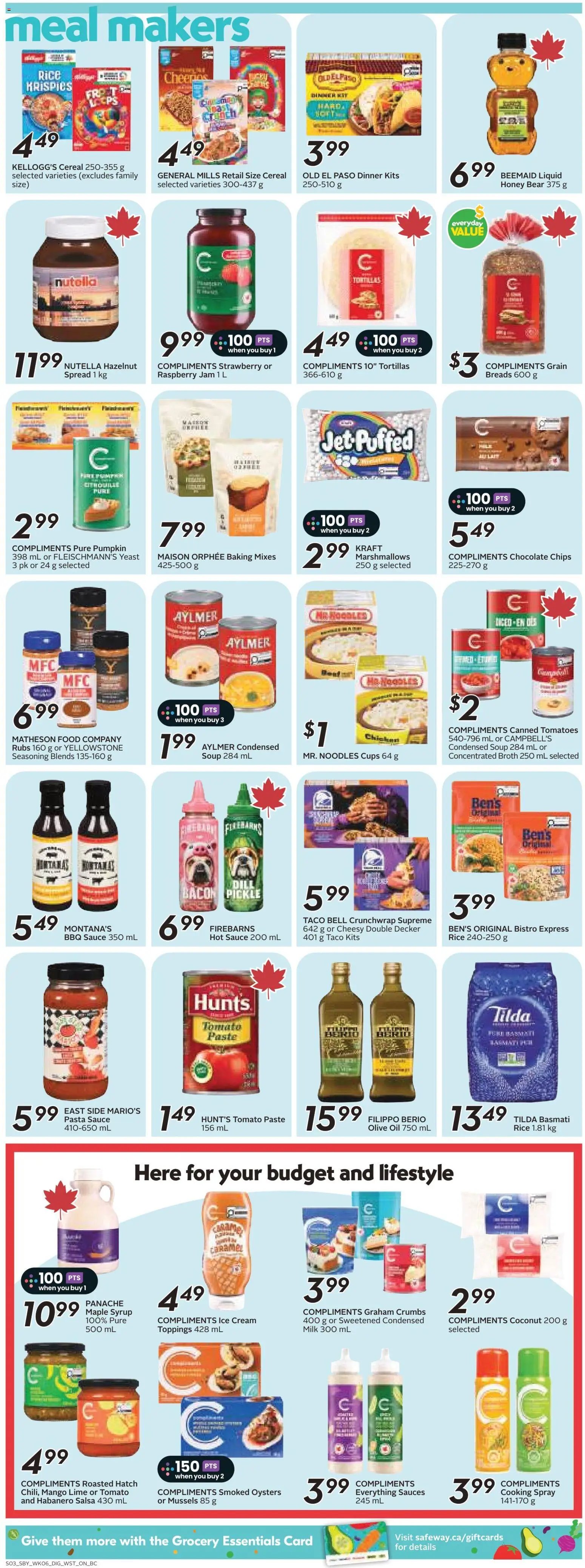 Safeway weekly flyer / circulaire