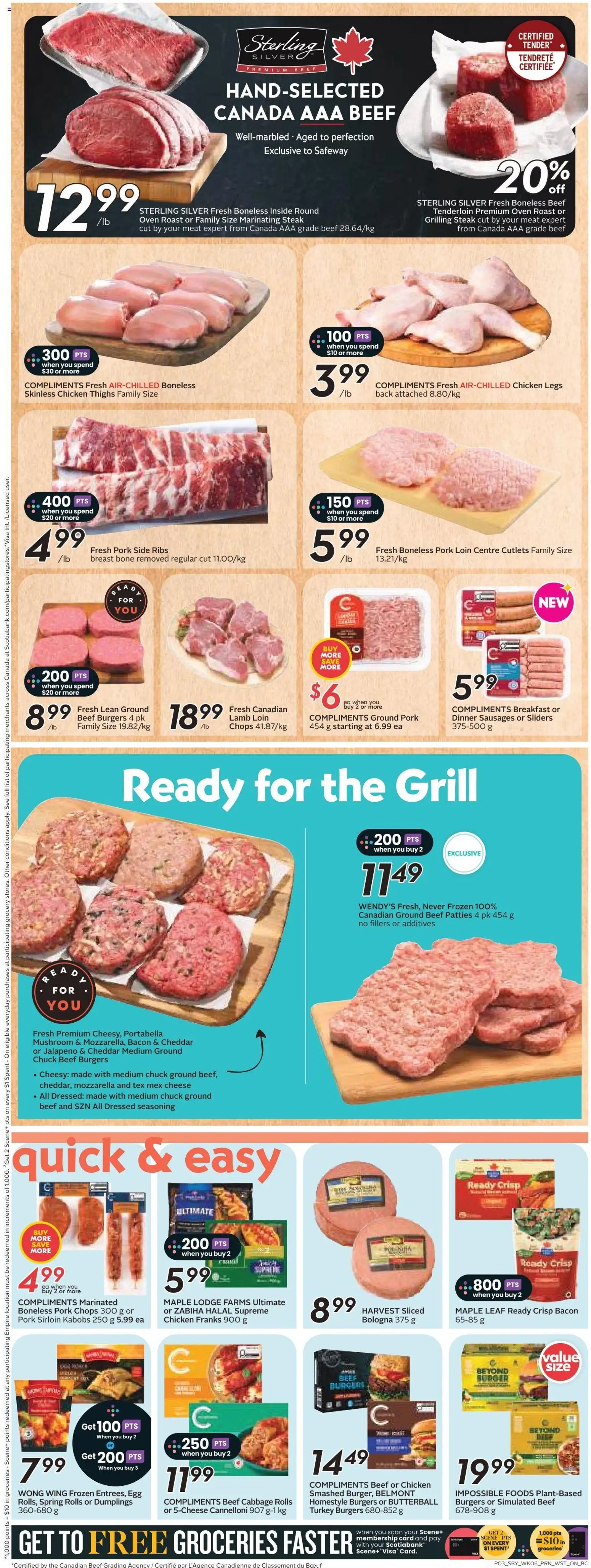 Safeway weekly flyer / circulaire
