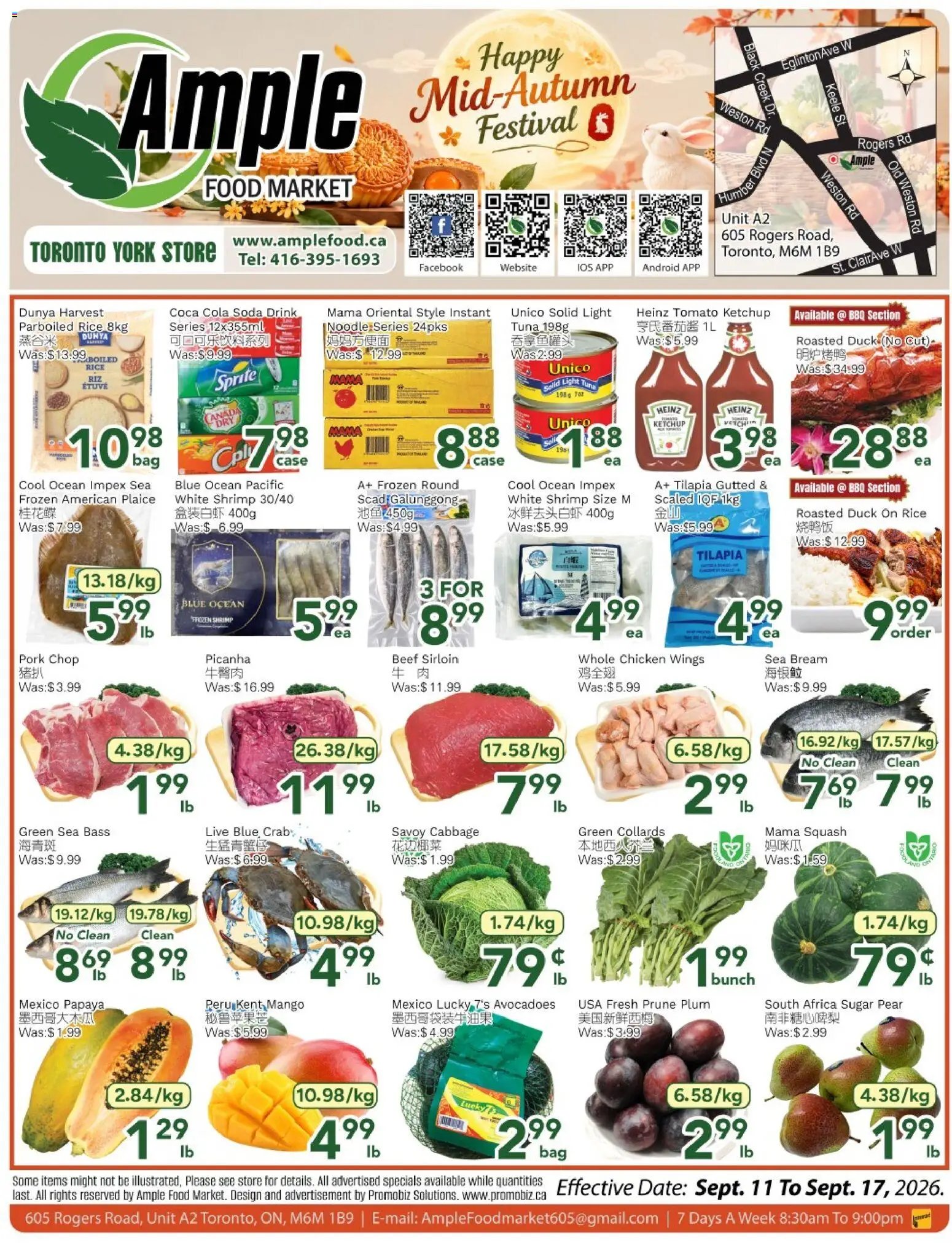 Ample Food Market weekly flyer Toronto York