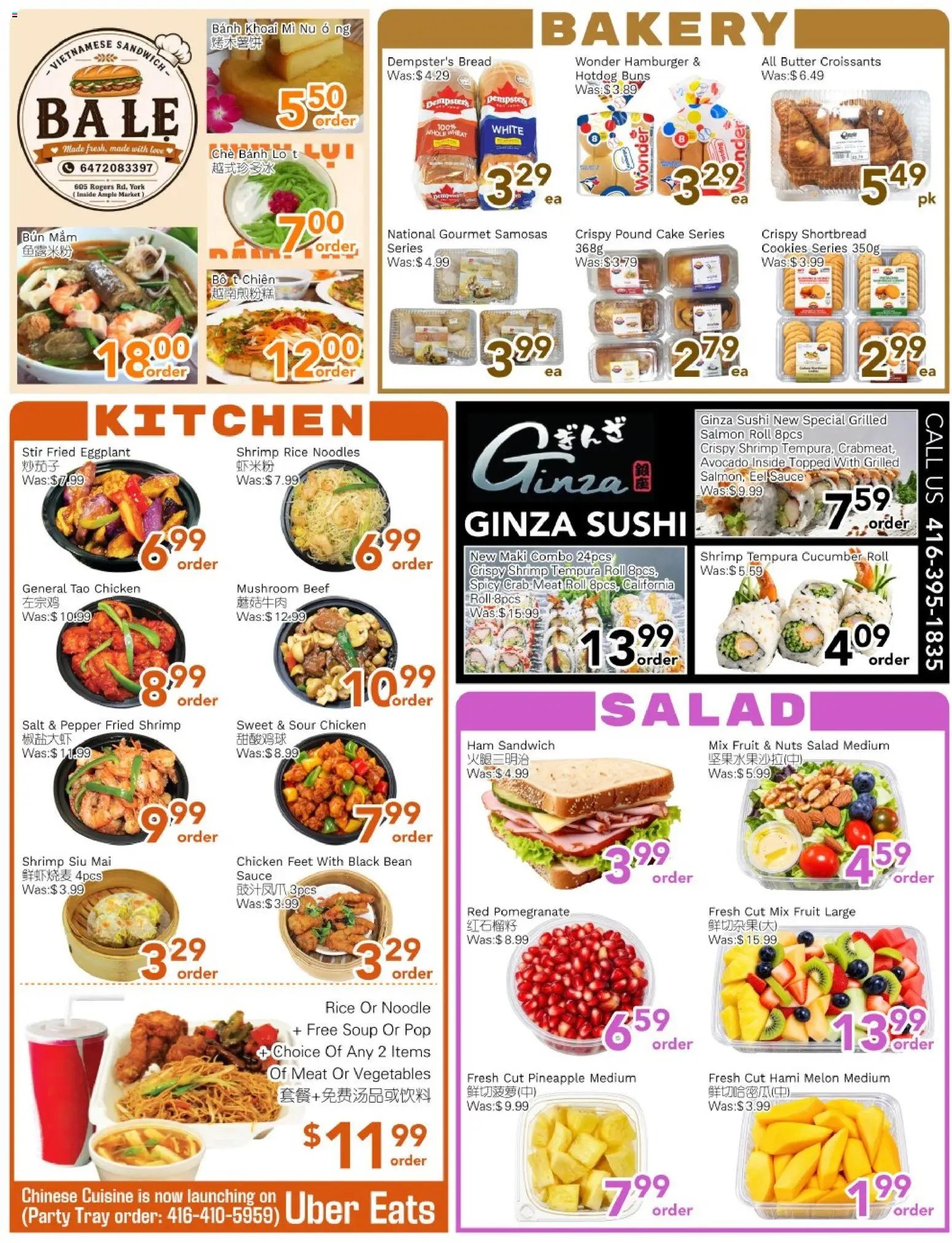 Ample Food Market weekly flyer Toronto York