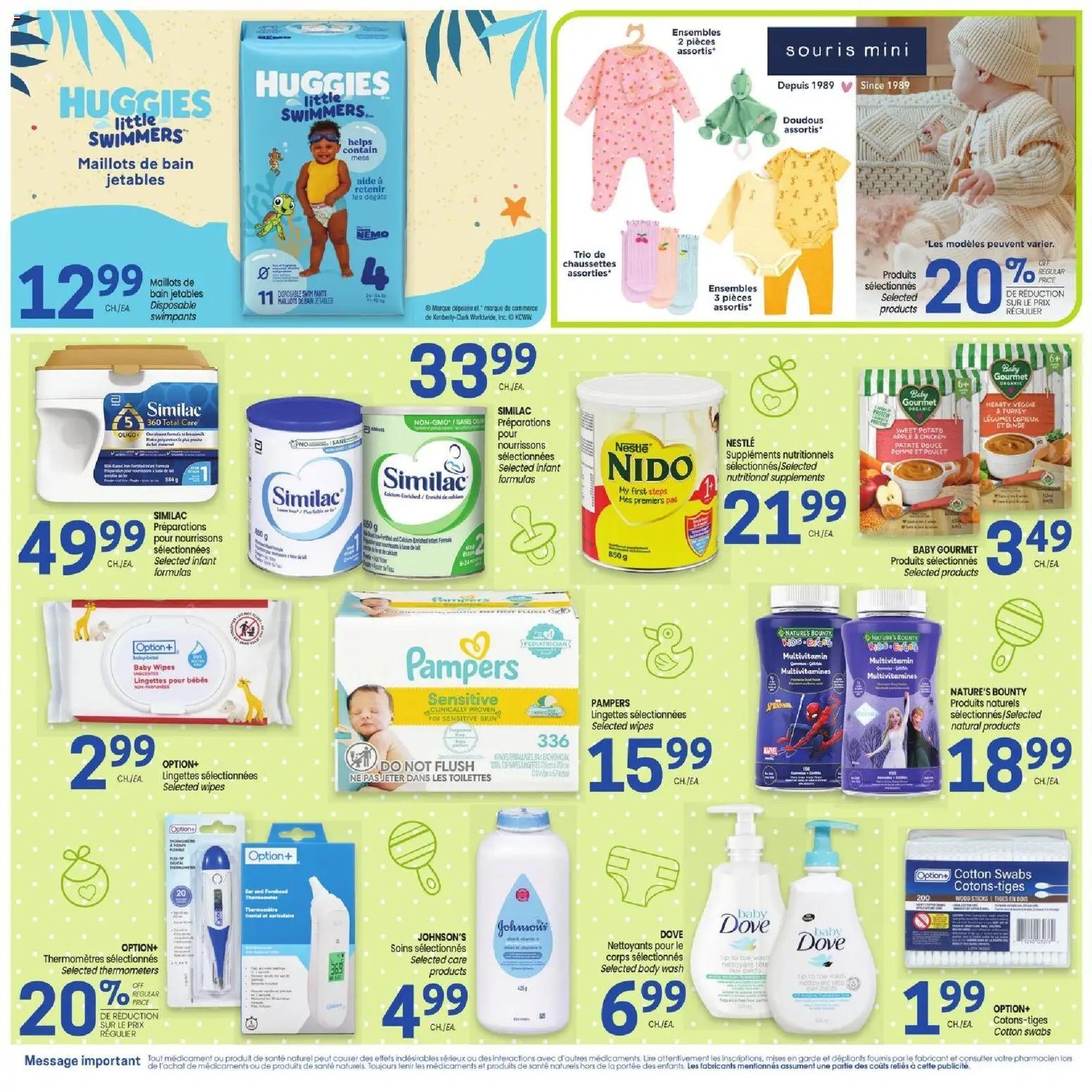 Uniprix weekly flyer / circulaire