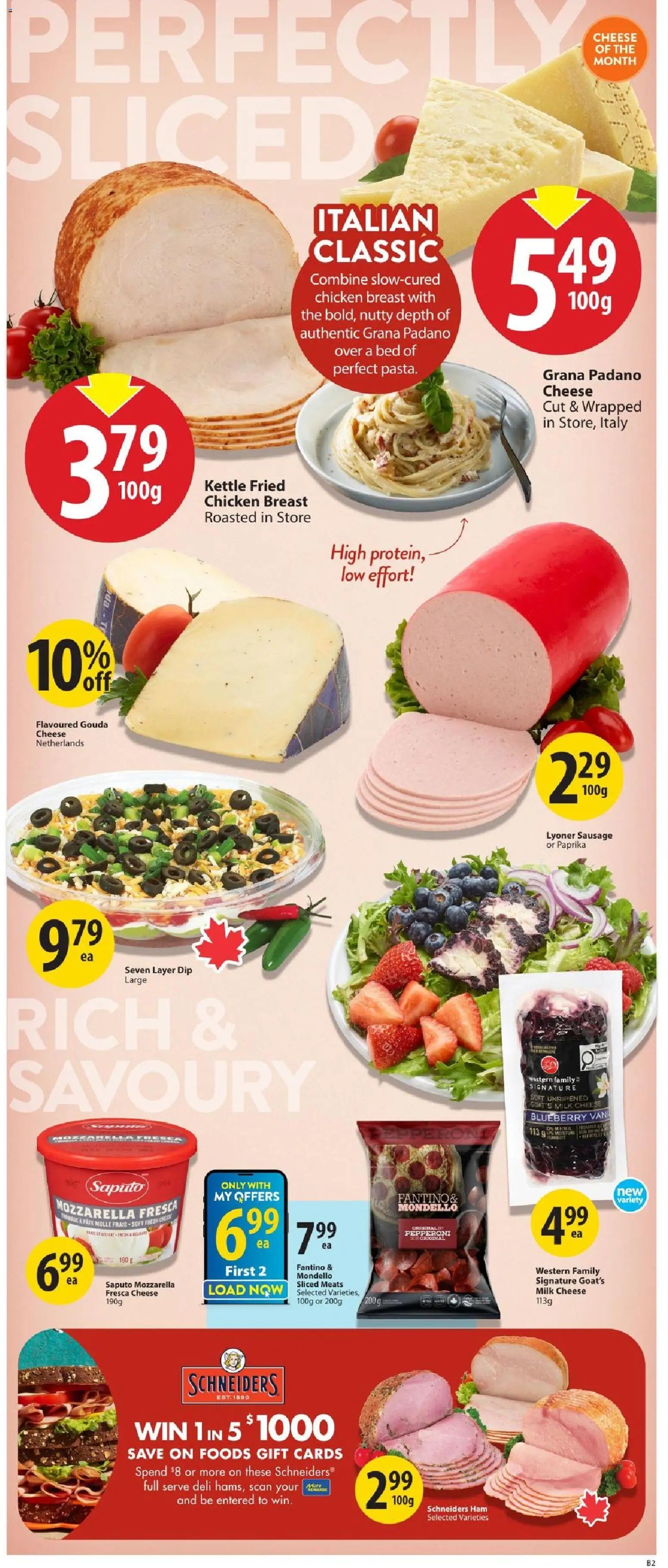 Save on foods flyer - AB