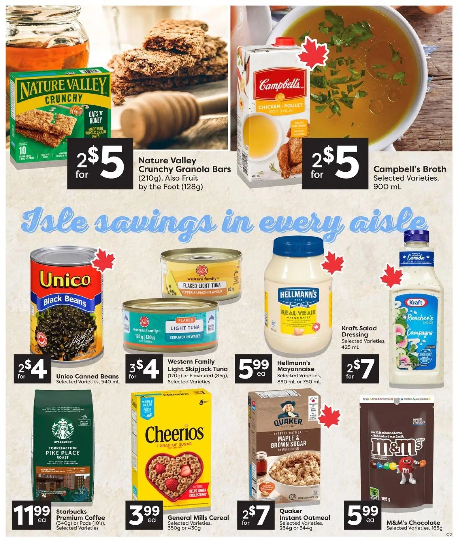 Quality Foods weekly flyer / circulaire