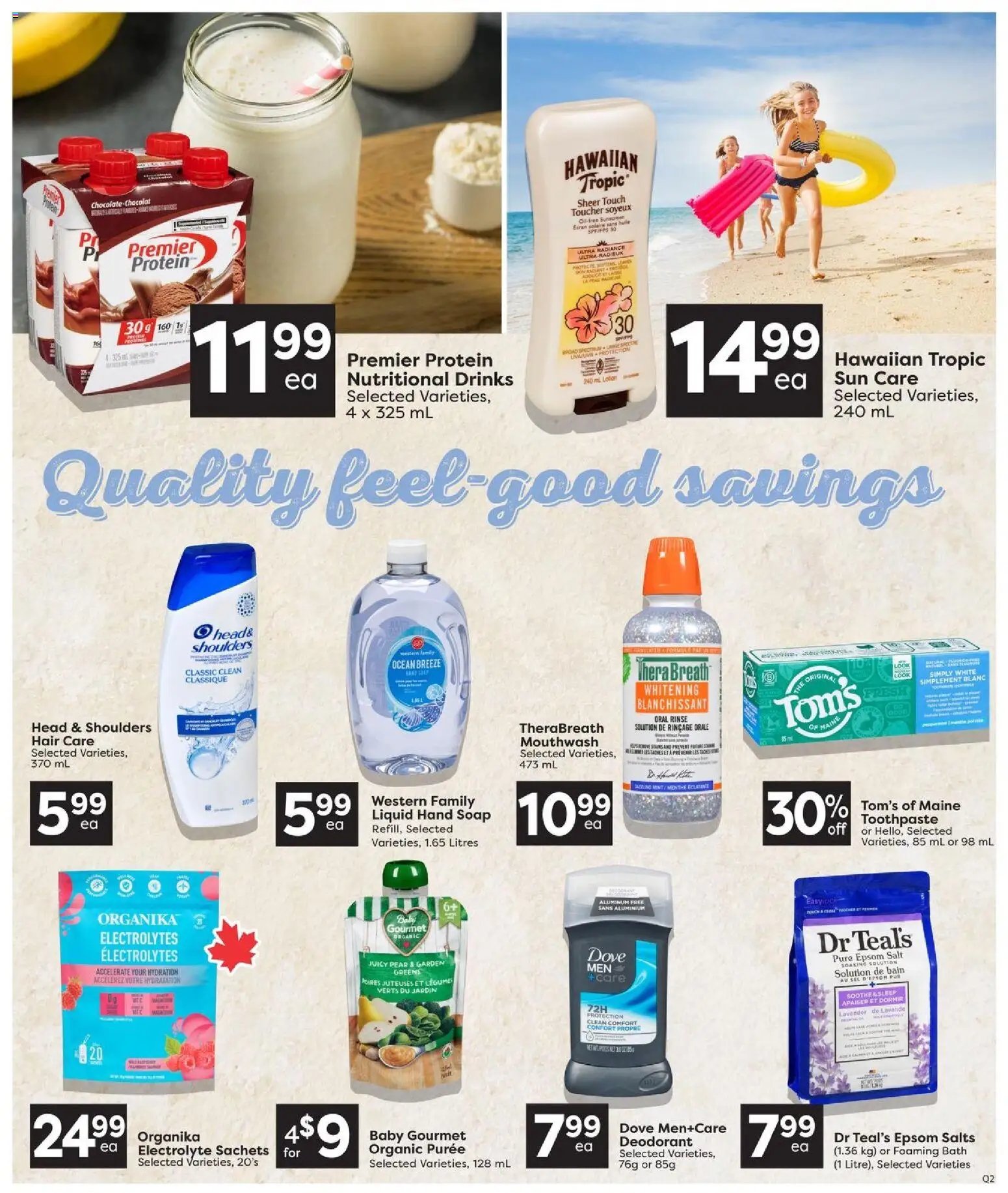 Quality Foods weekly flyer / circulaire