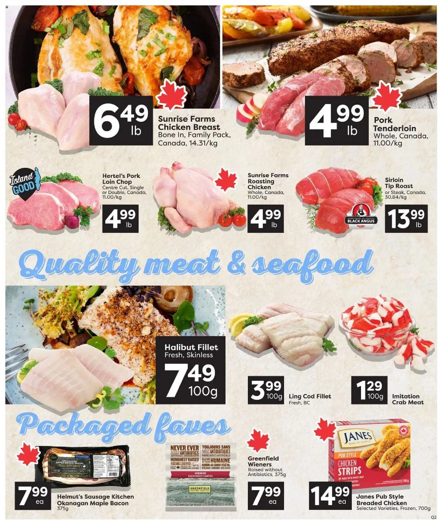 Quality Foods weekly flyer / circulaire
