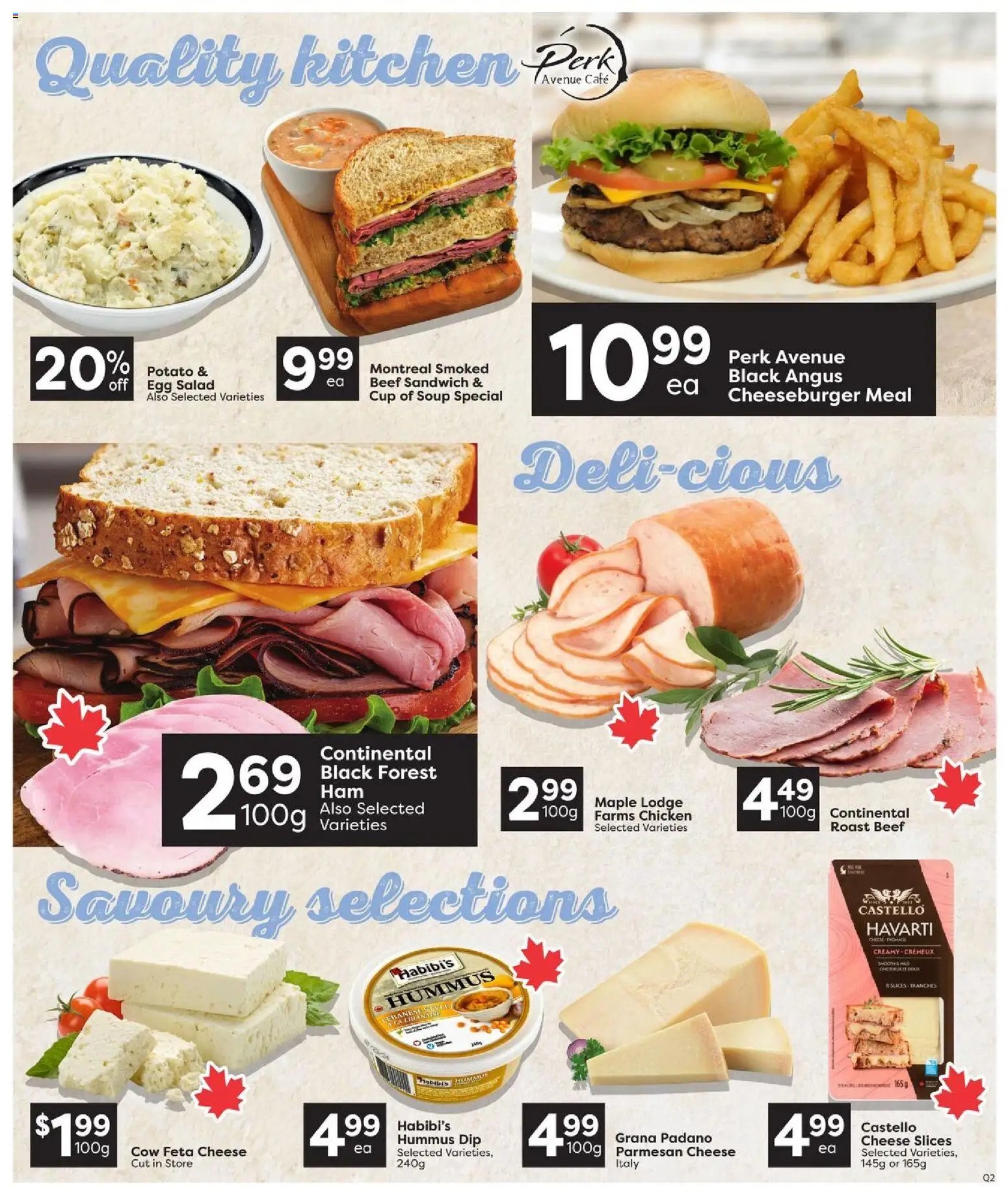 Quality Foods weekly flyer / circulaire