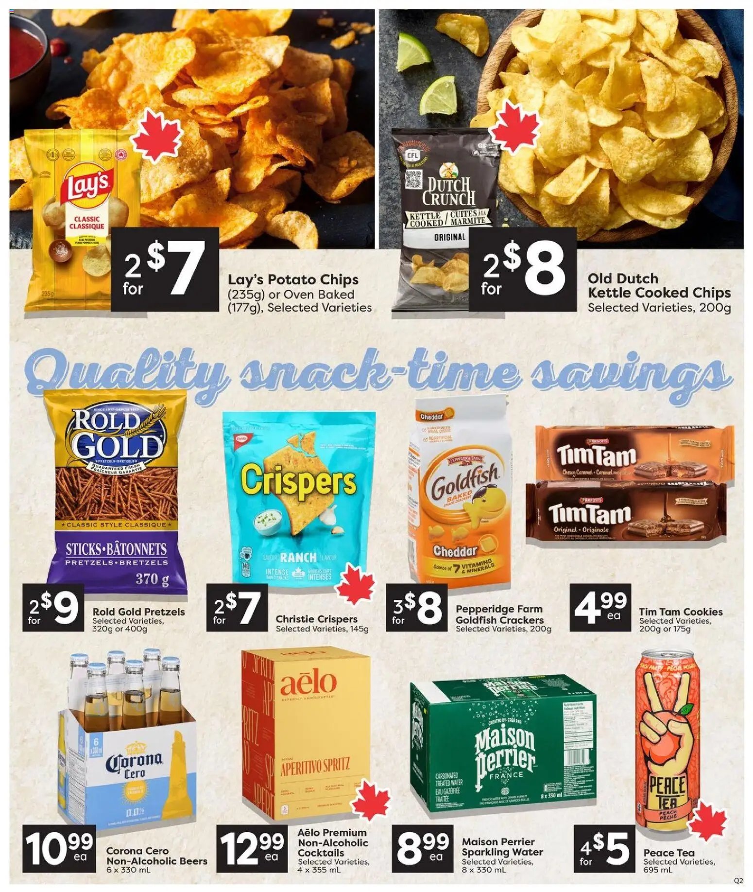 Quality Foods weekly flyer / circulaire