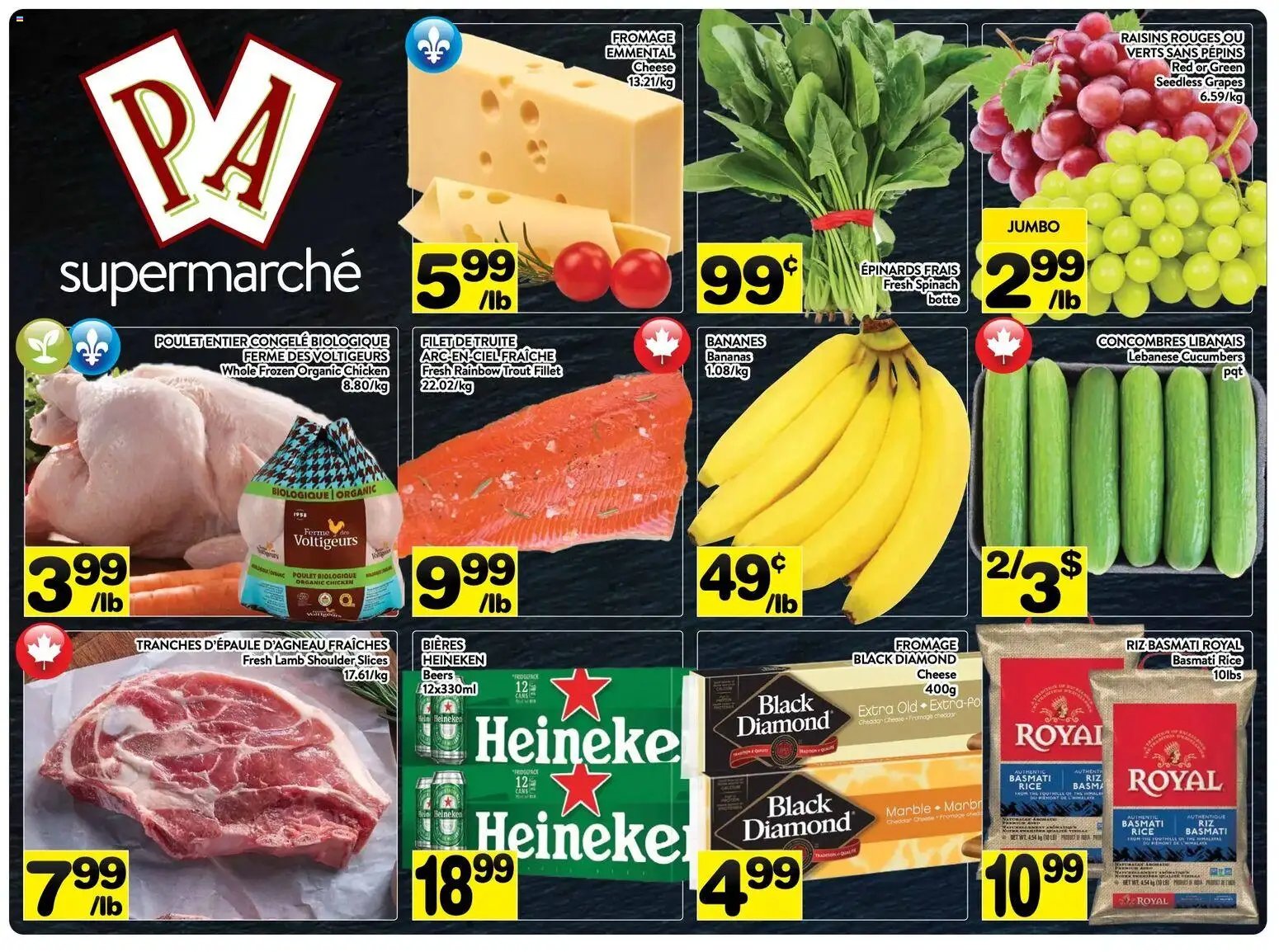 Pa Supermarché weekly flyer / circulaire