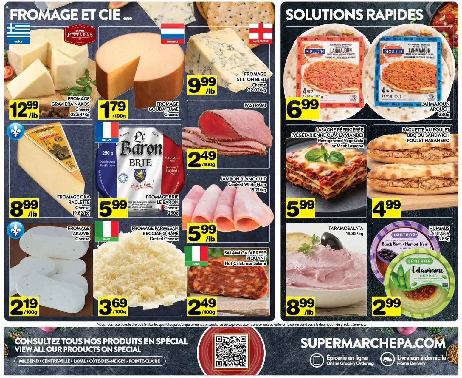 Pa Supermarché weekly flyer / circulaire