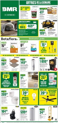 BMR weekly flyer / circulaire