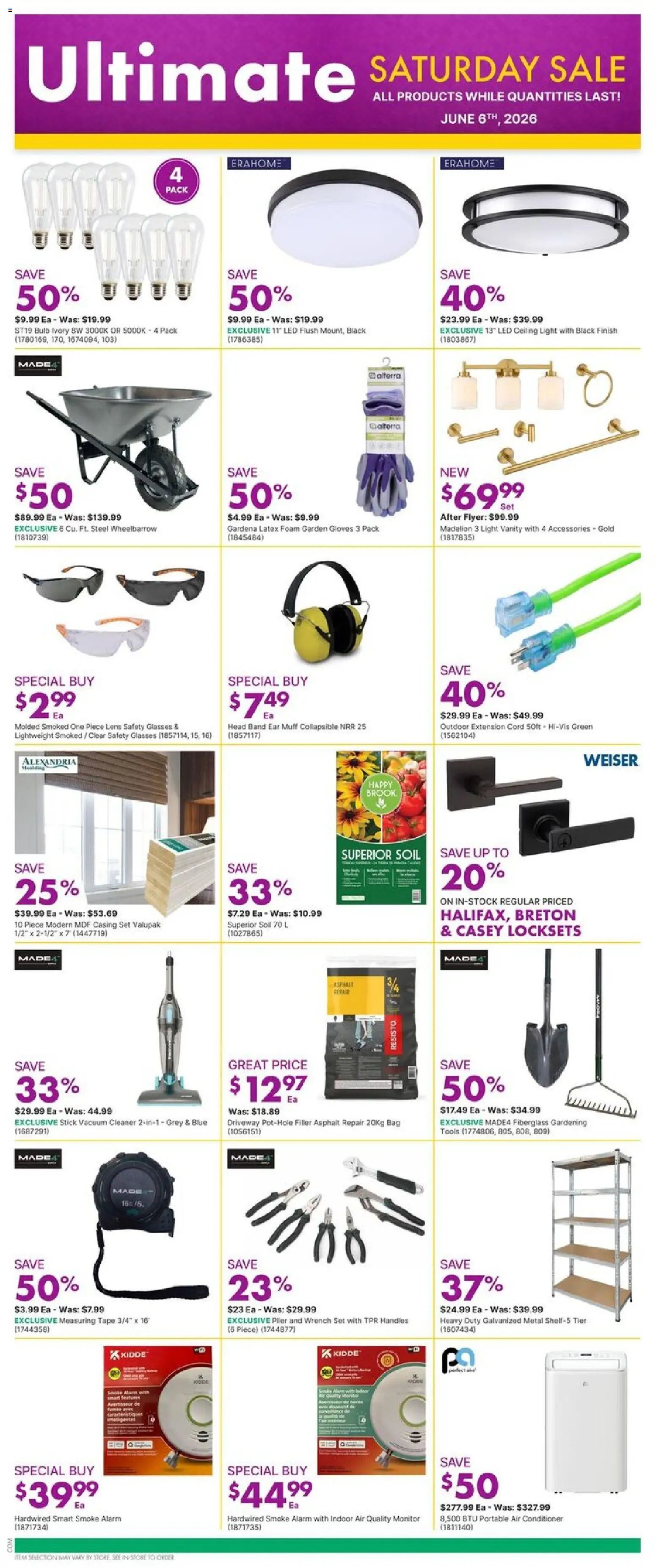 Kent weekly flyer / circulaire