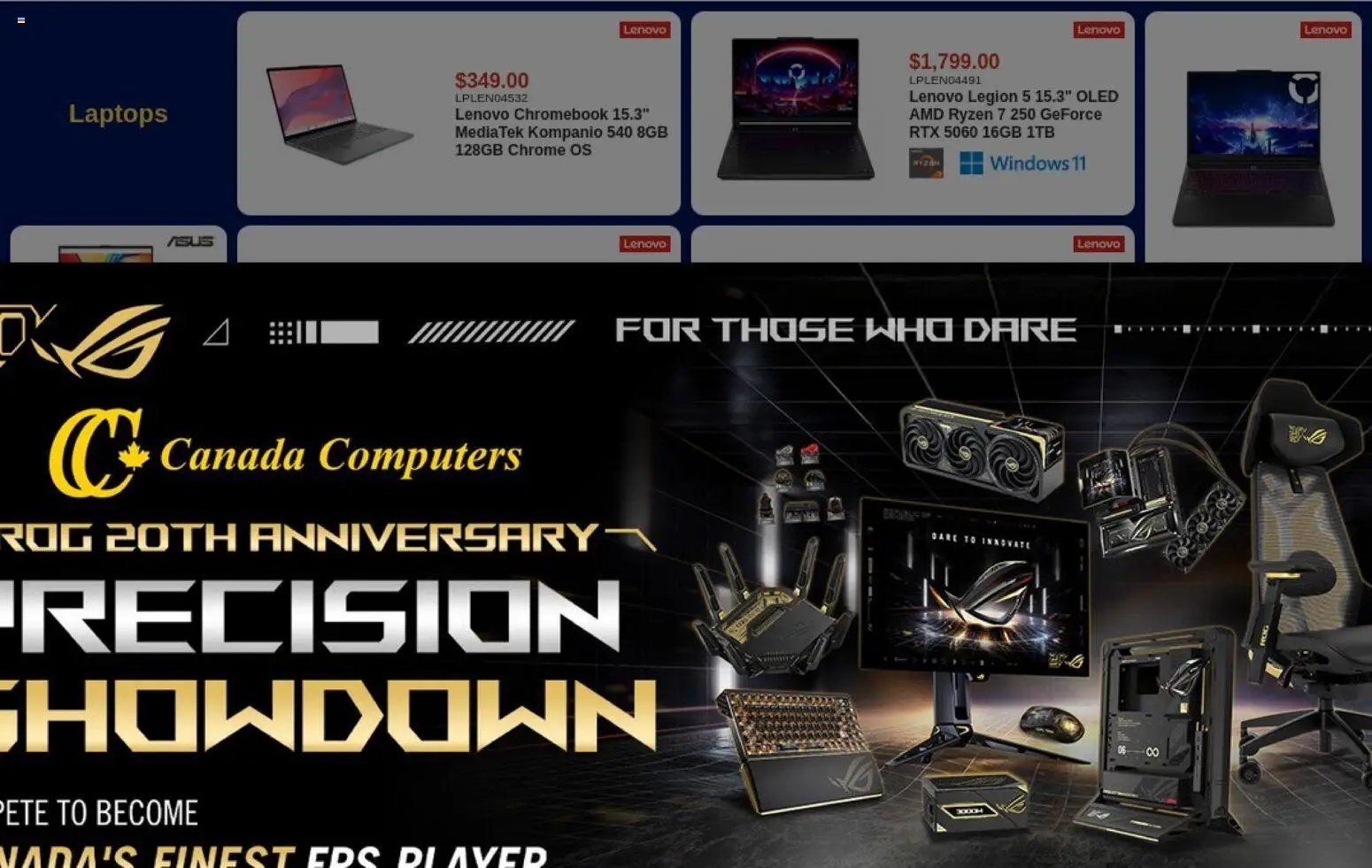 Canada Computers flyer
