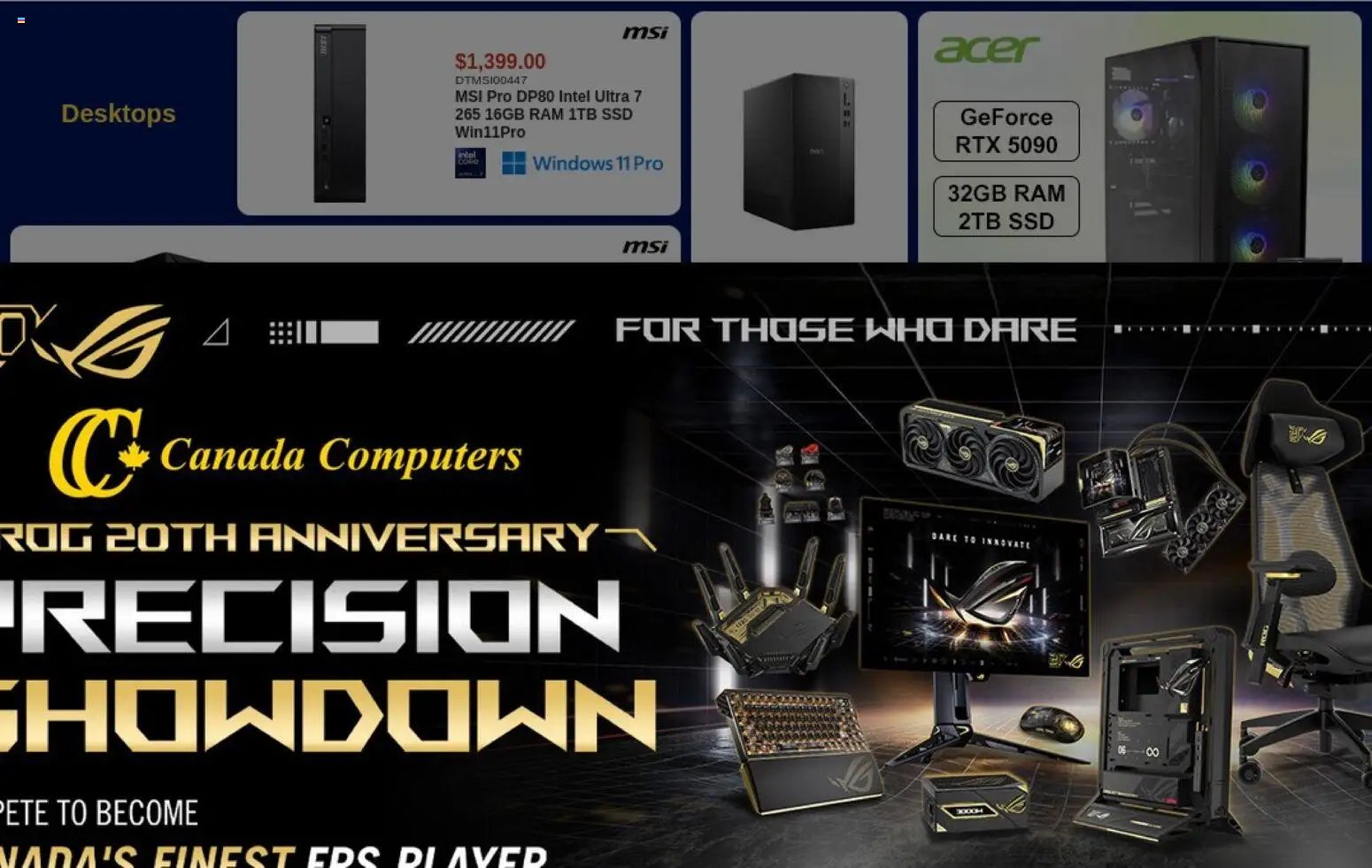 Canada Computers flyer