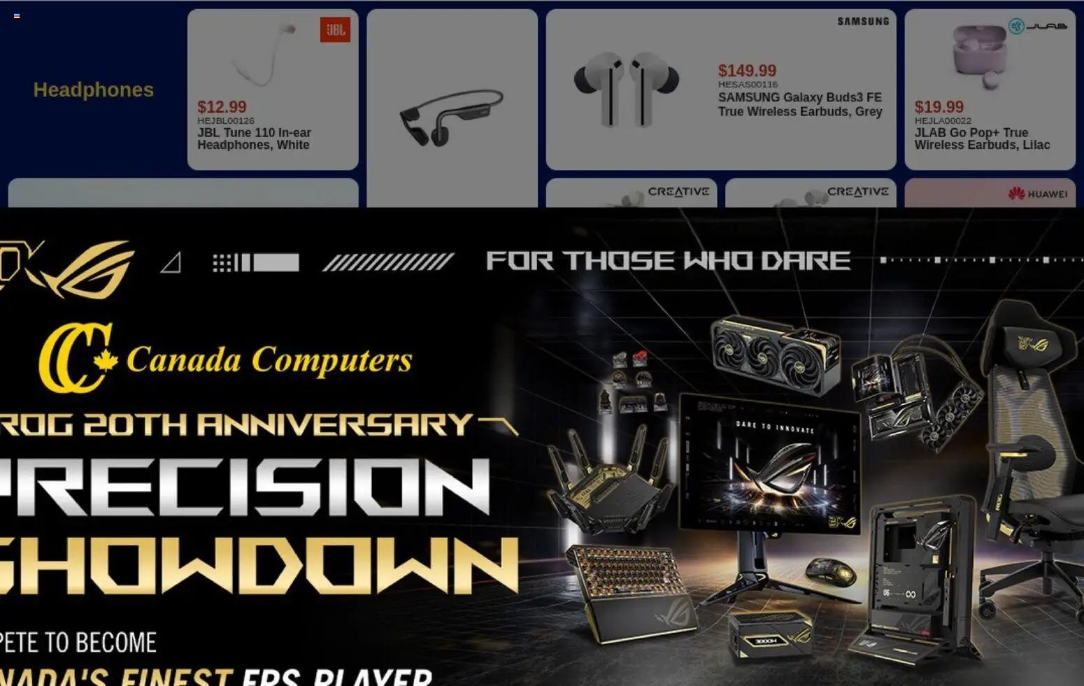 Canada Computers flyer