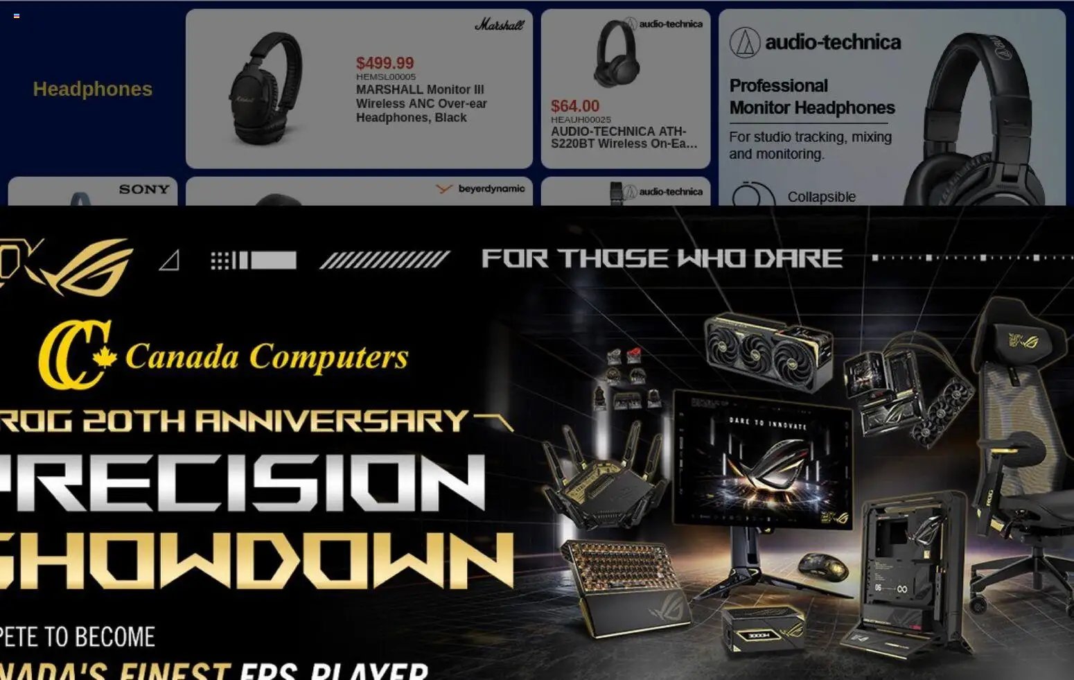 Canada Computers flyer