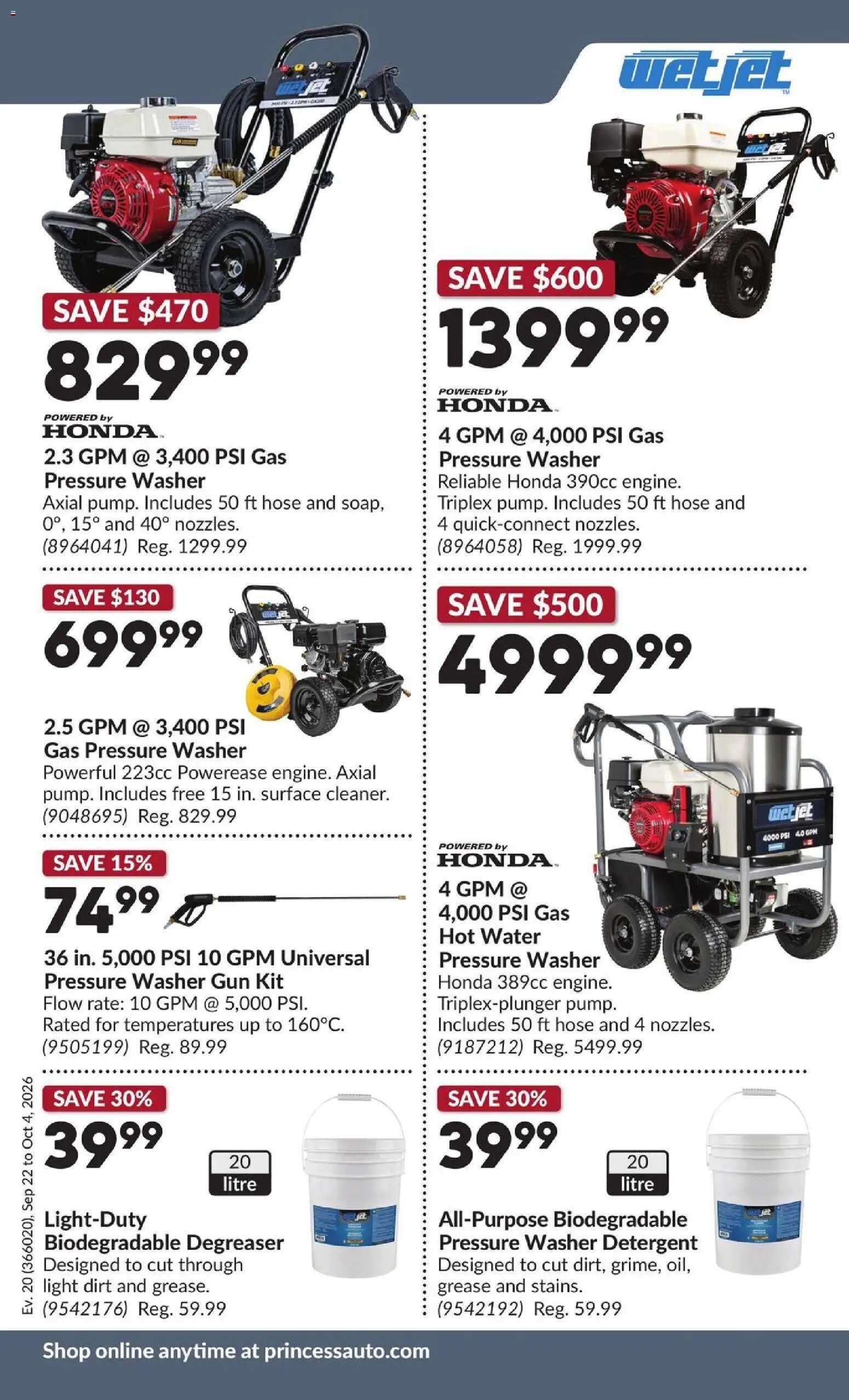 Princess Auto flyer - 2 Week Sale!