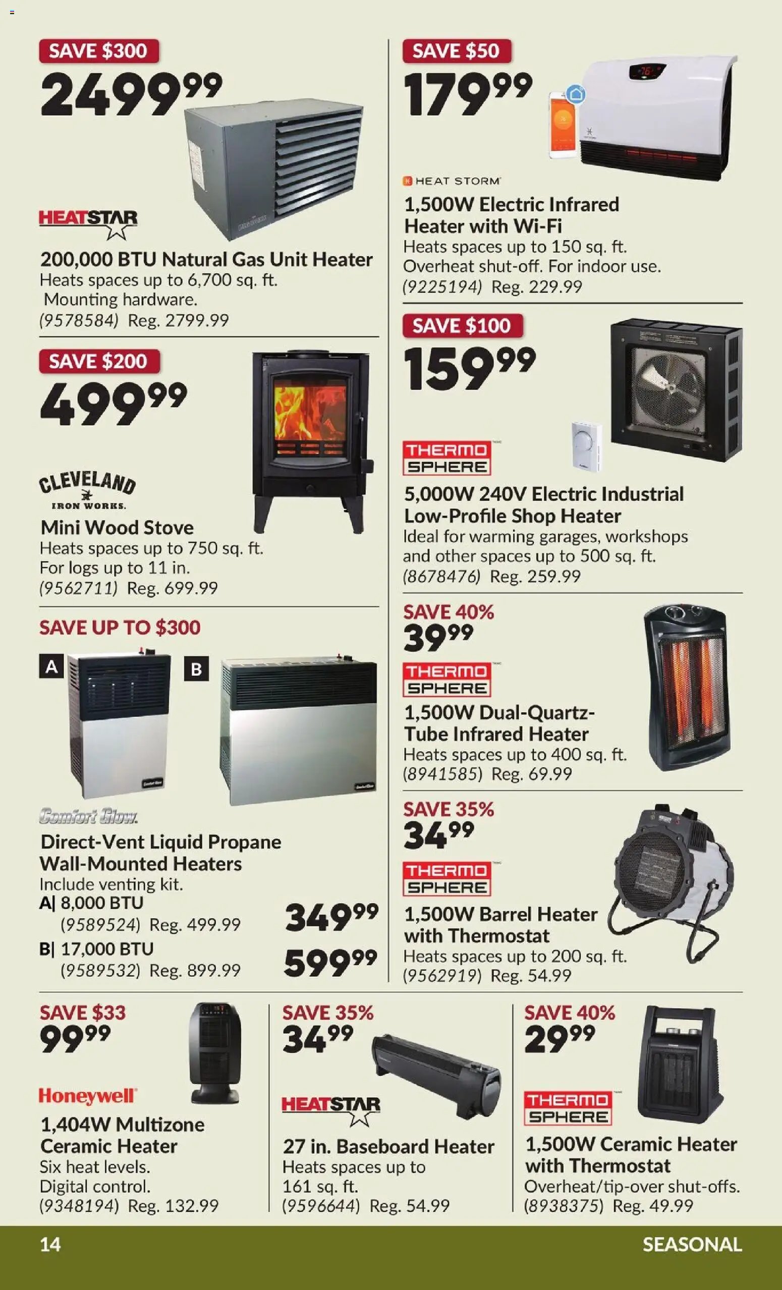 Princess Auto flyer - 2 Week Sale!