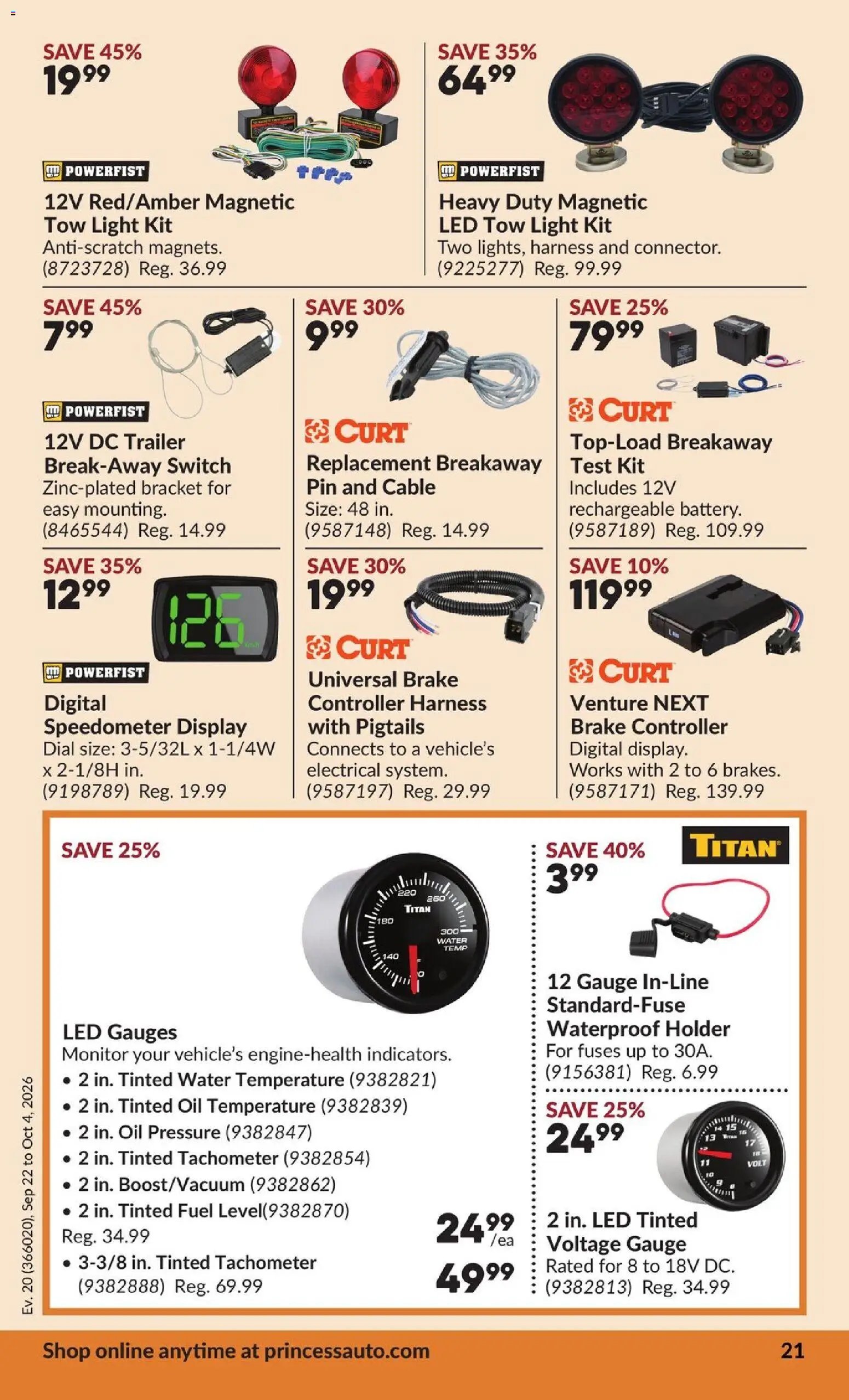 Princess Auto flyer - 2 Week Sale!