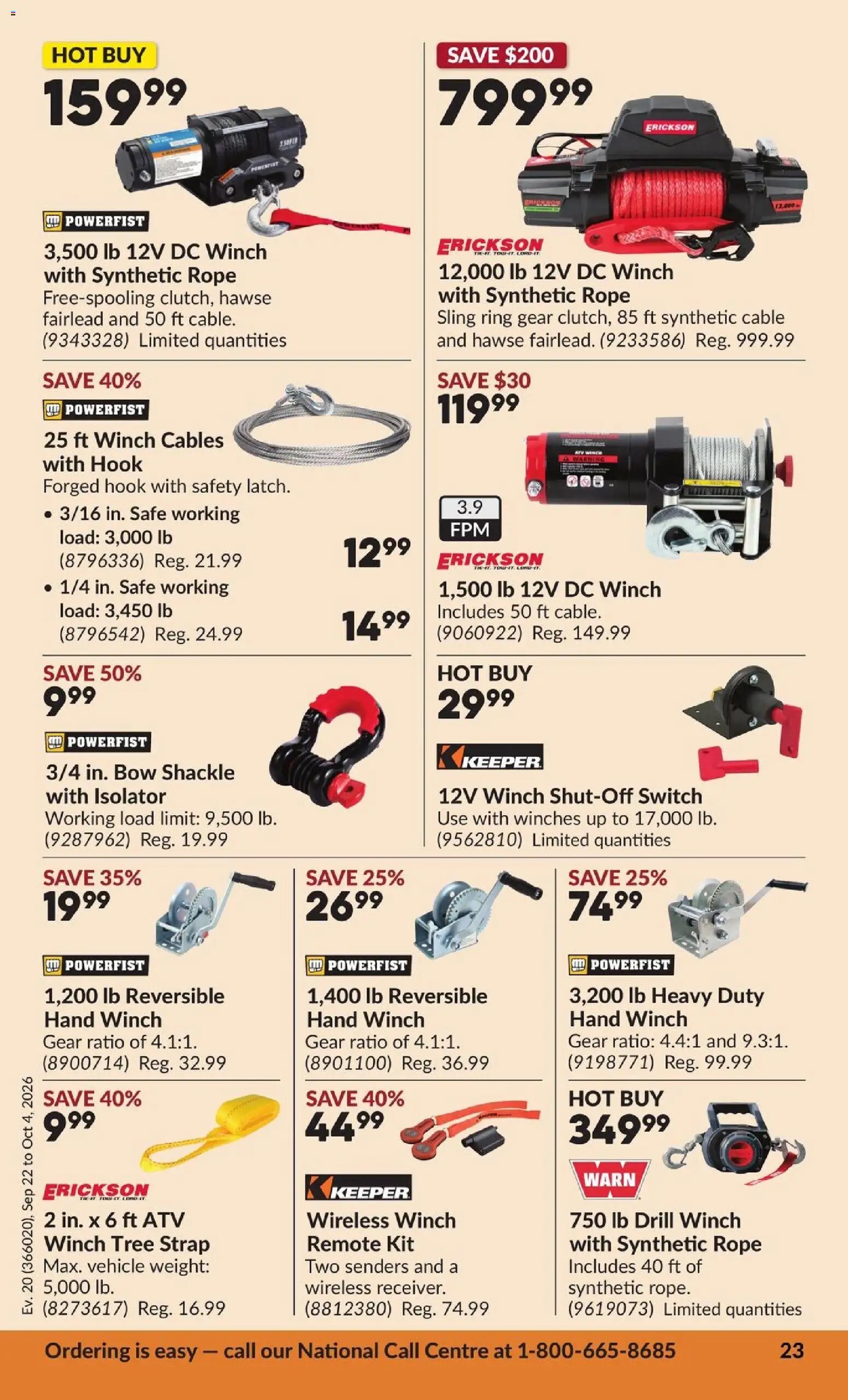 Princess Auto flyer - 2 Week Sale!