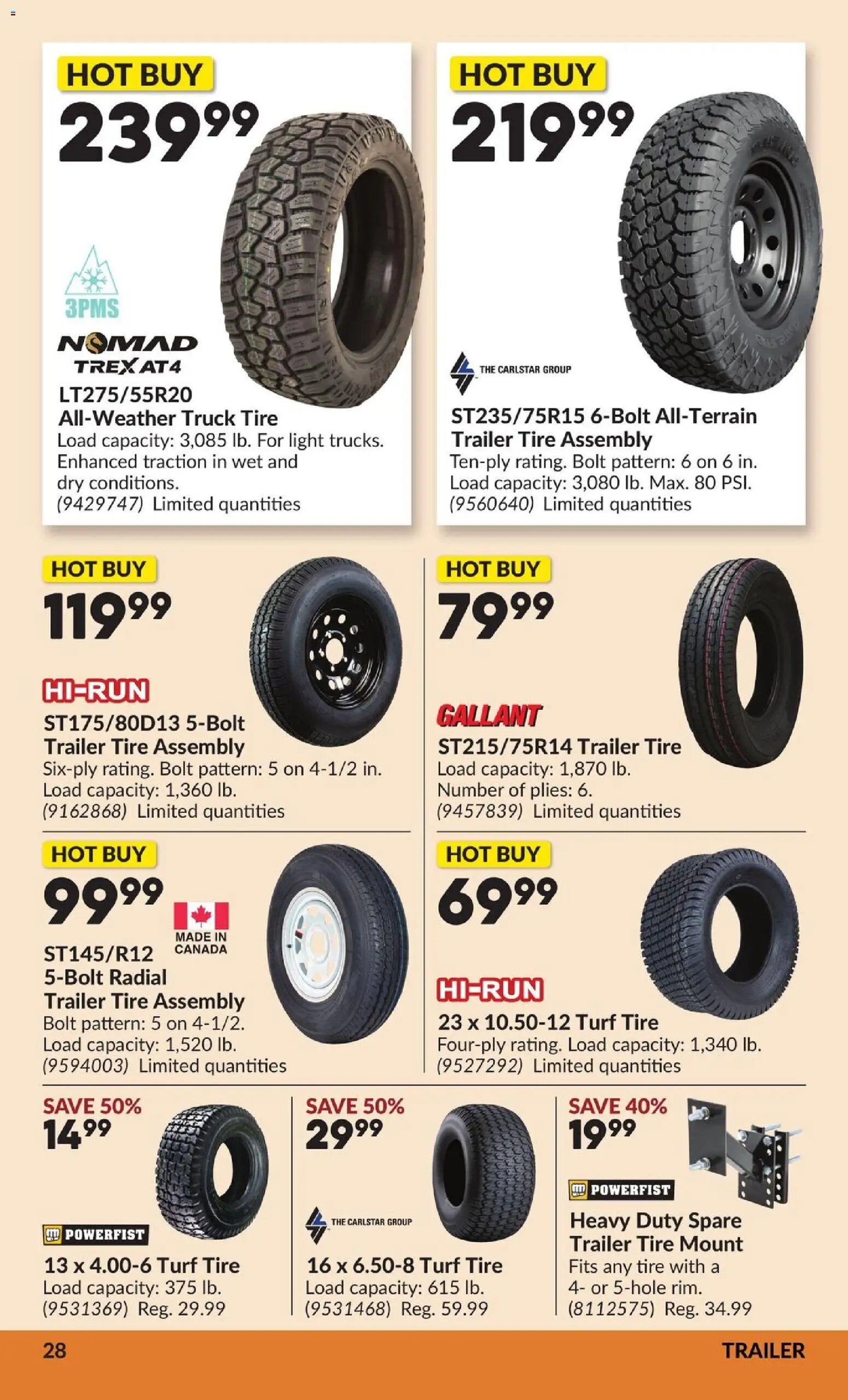 Princess Auto flyer - 2 Week Sale!