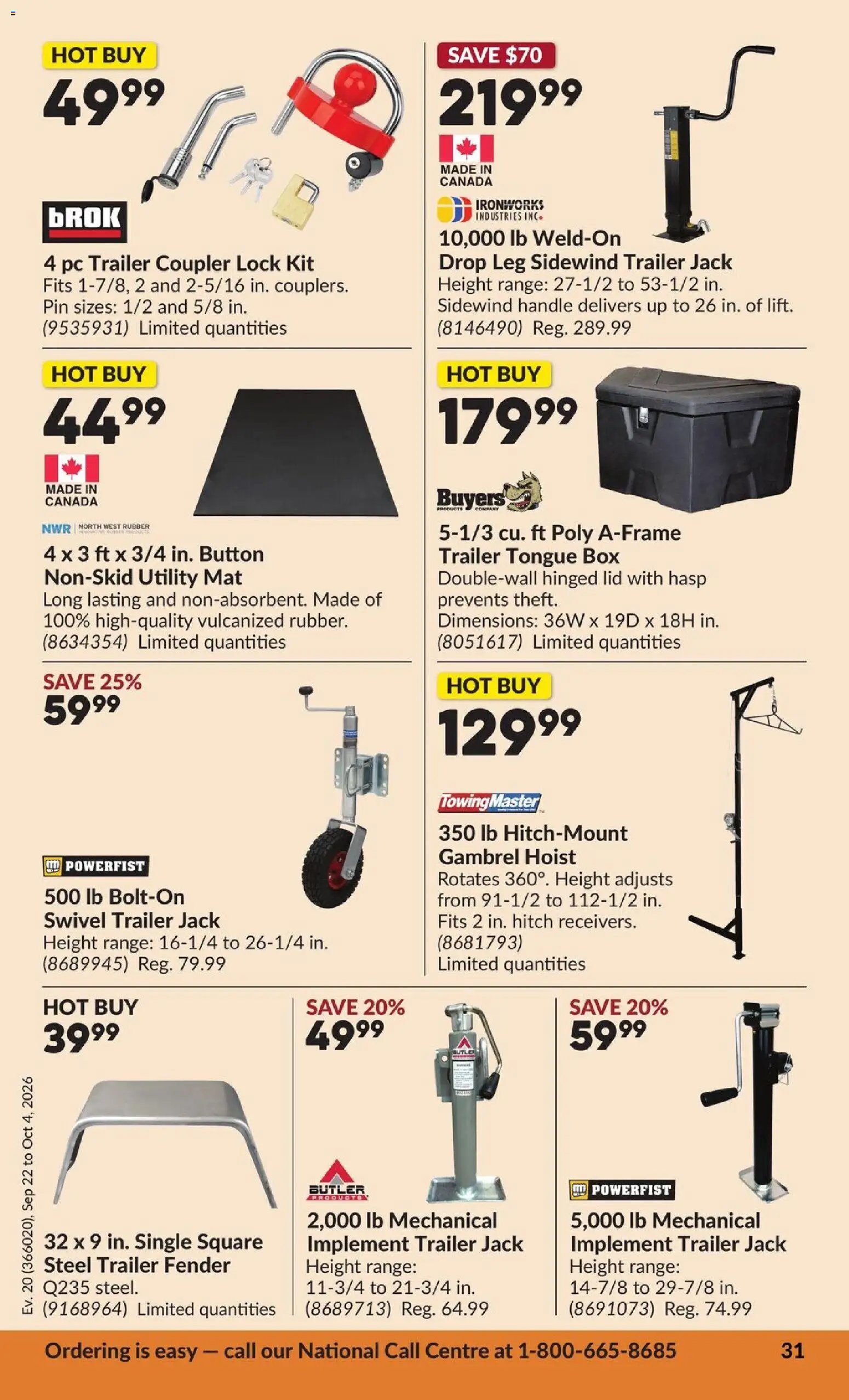 Princess Auto flyer - 2 Week Sale!