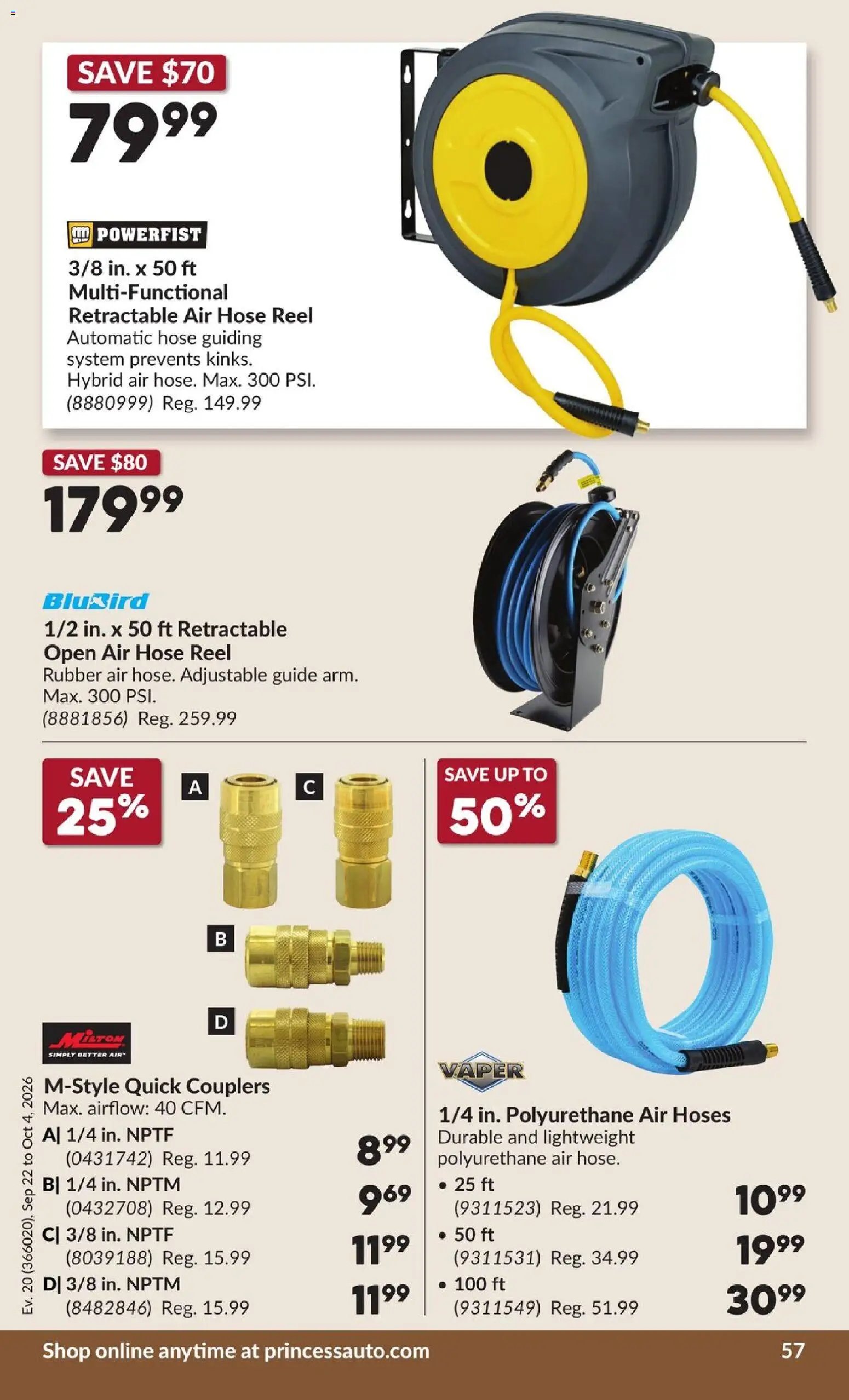 Princess Auto flyer - 2 Week Sale!