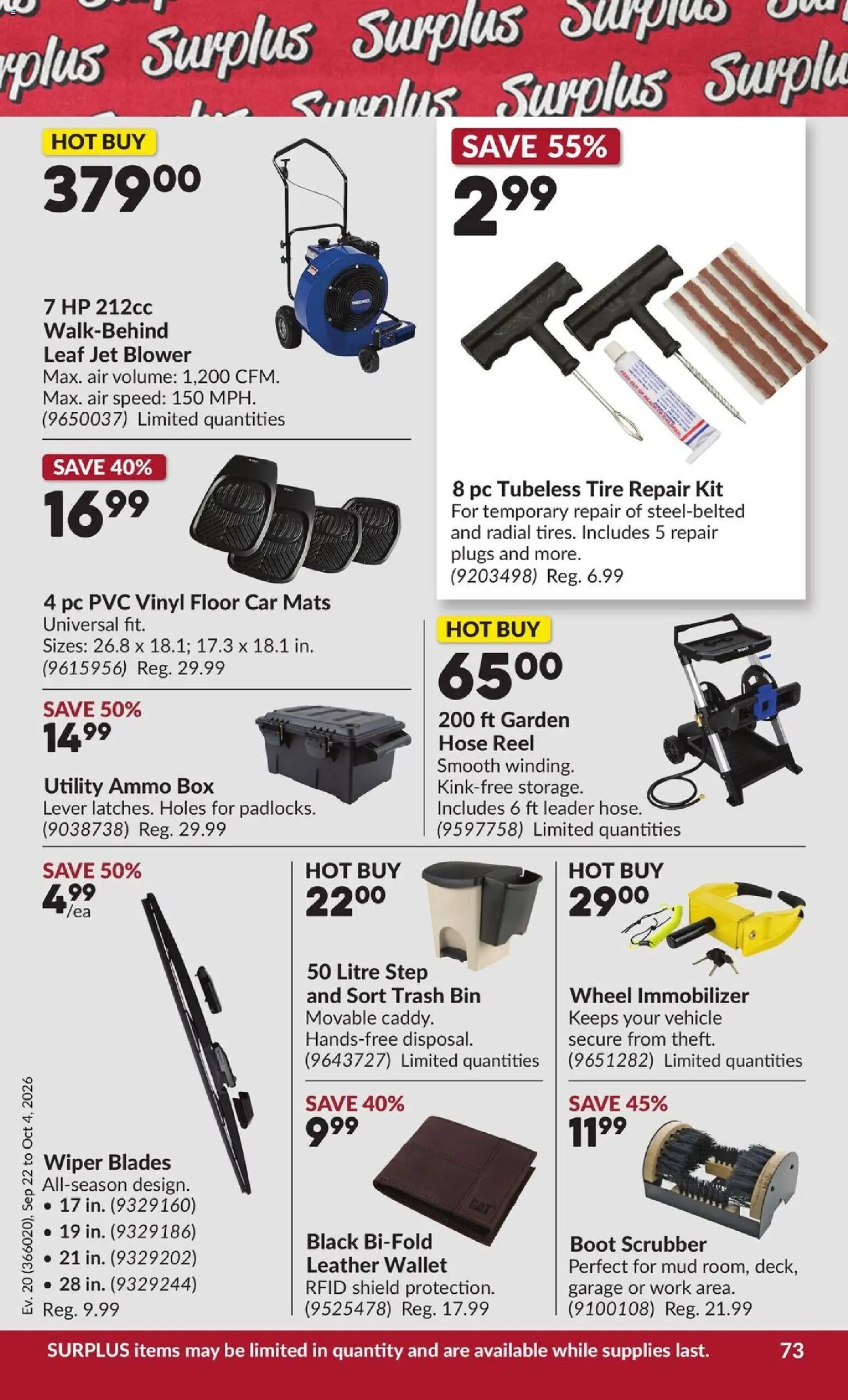 Princess Auto flyer - 2 Week Sale!