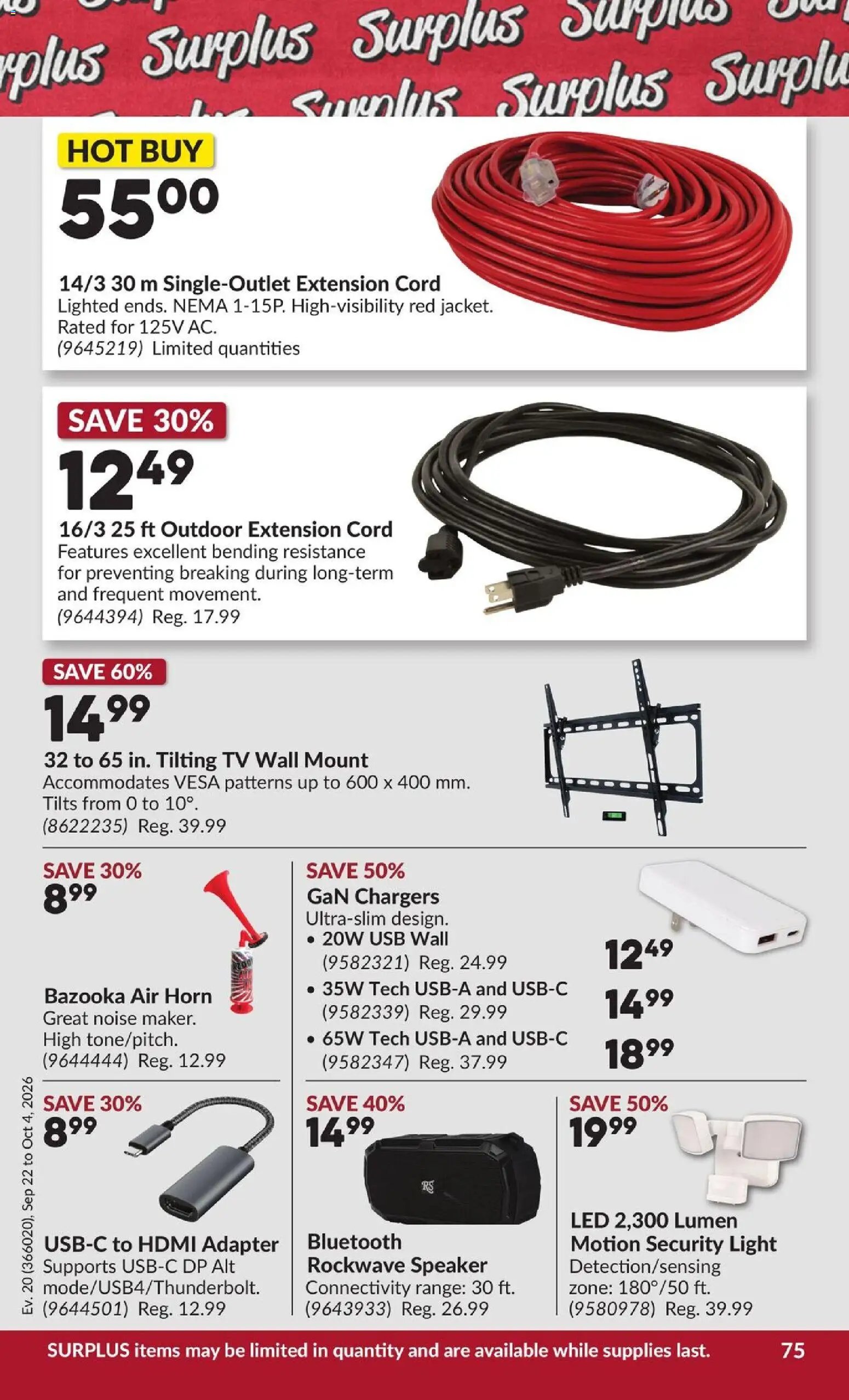 Princess Auto flyer - 2 Week Sale!