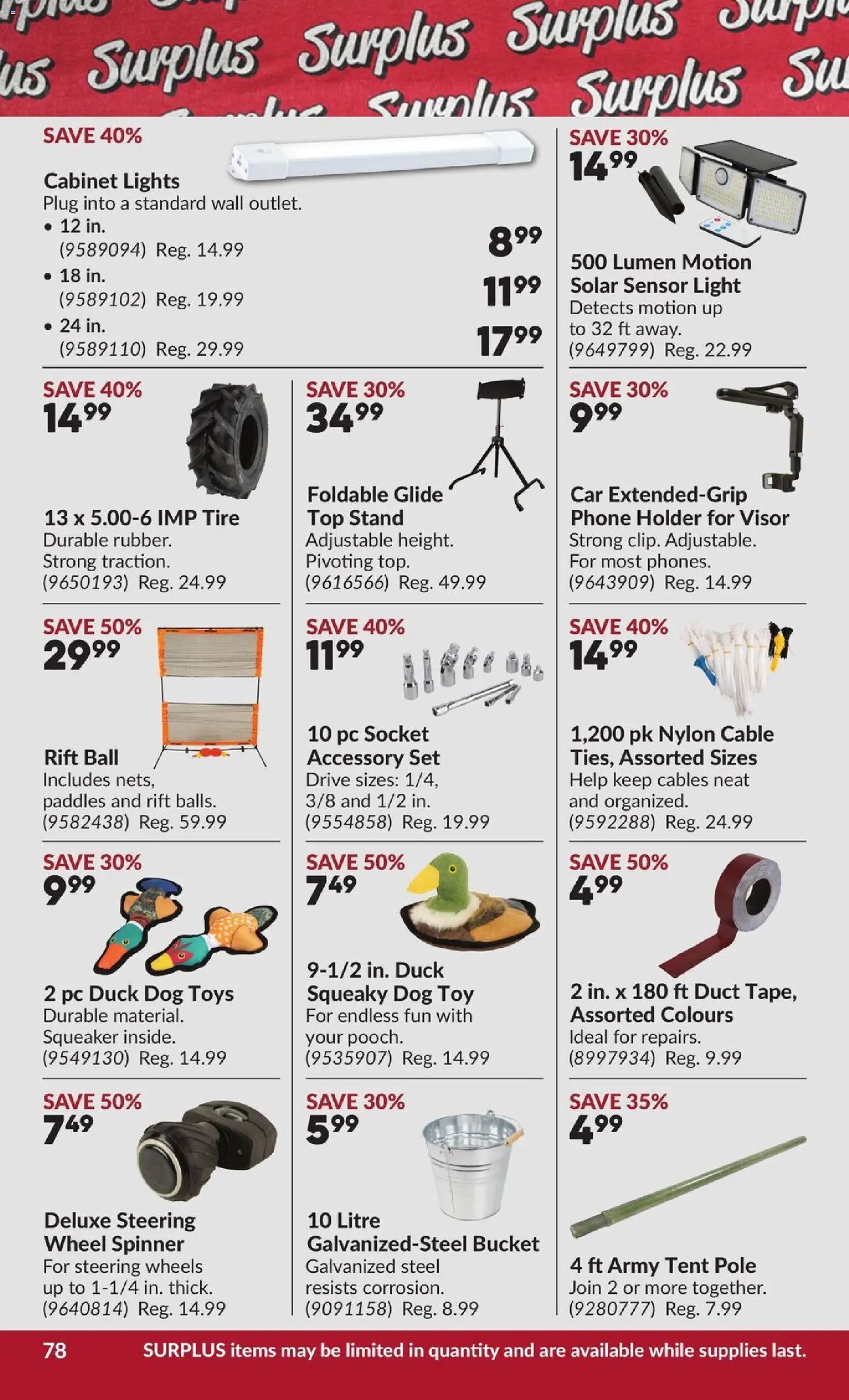Princess Auto flyer - 2 Week Sale!