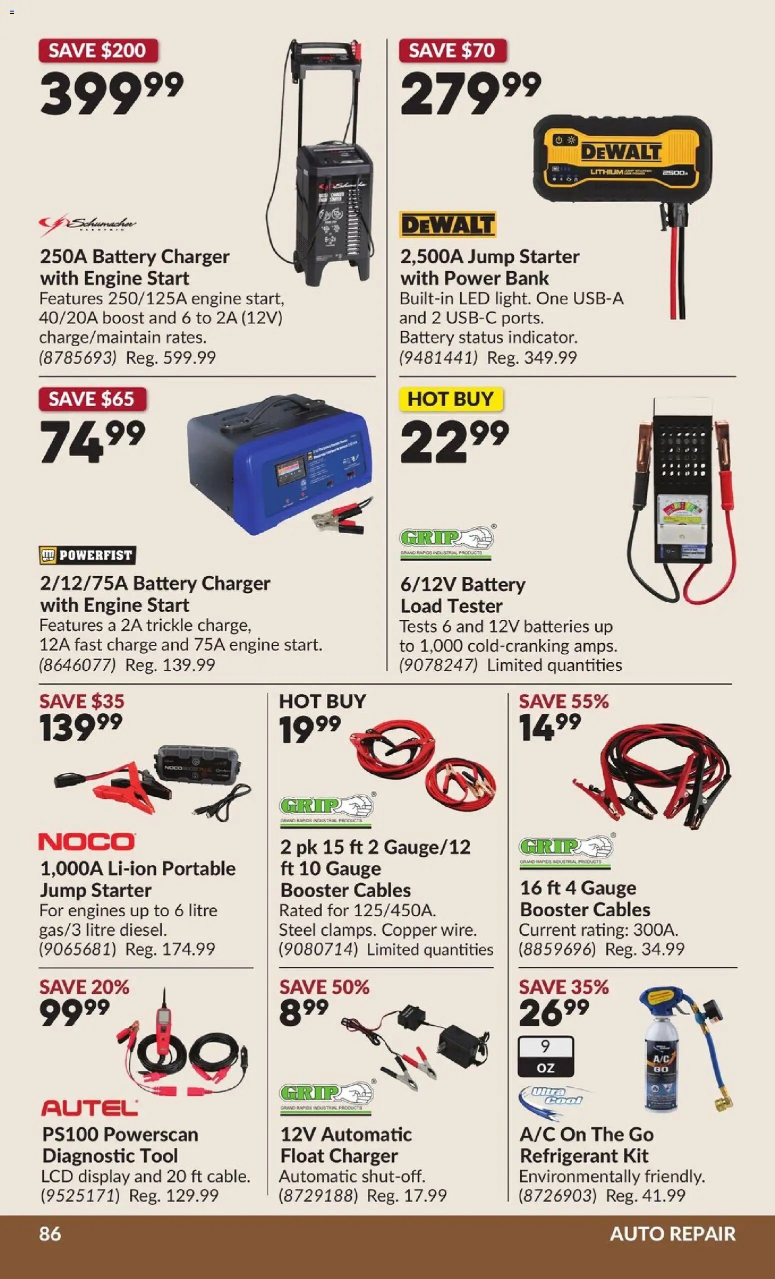 Princess Auto flyer - 2 Week Sale!