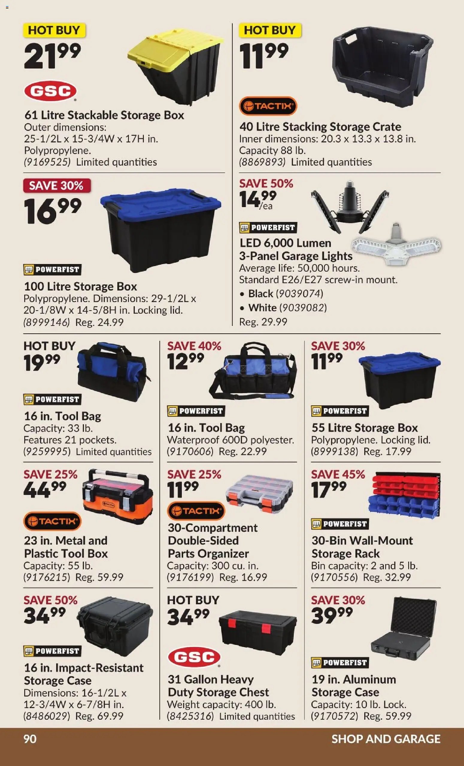 Princess Auto flyer - 2 Week Sale!