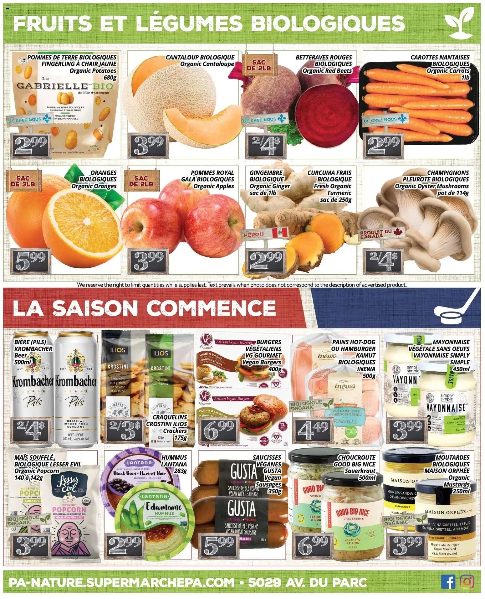 Pa Supermarché - nature Flyer