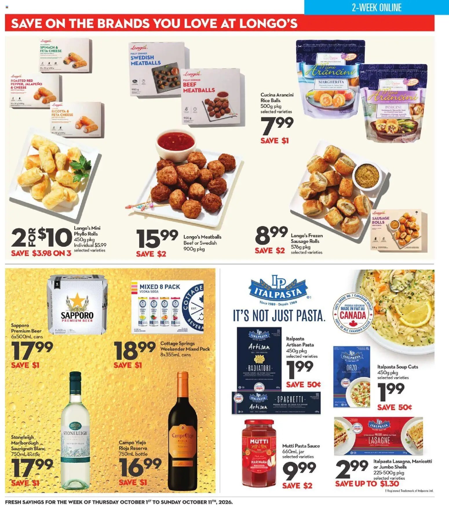 Longo's weekly flyer / circulaire