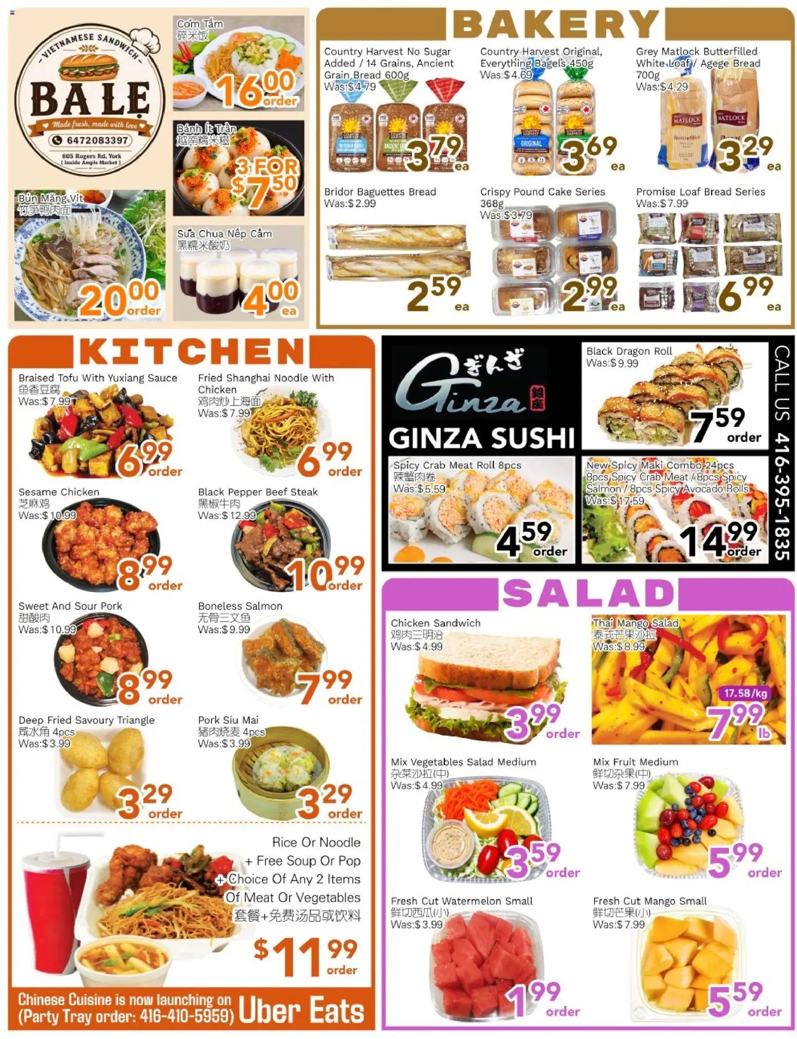Ample Food Market weekly flyer Toronto York