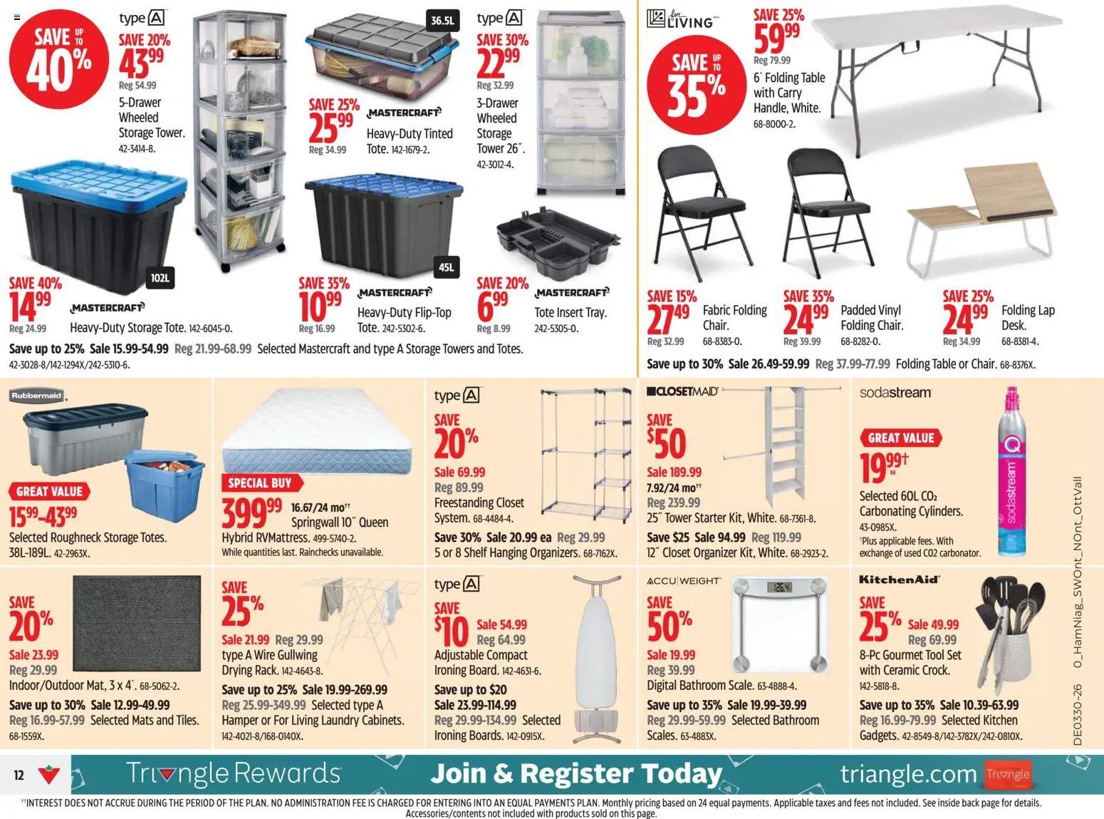 Canadian Tire weekly flyer