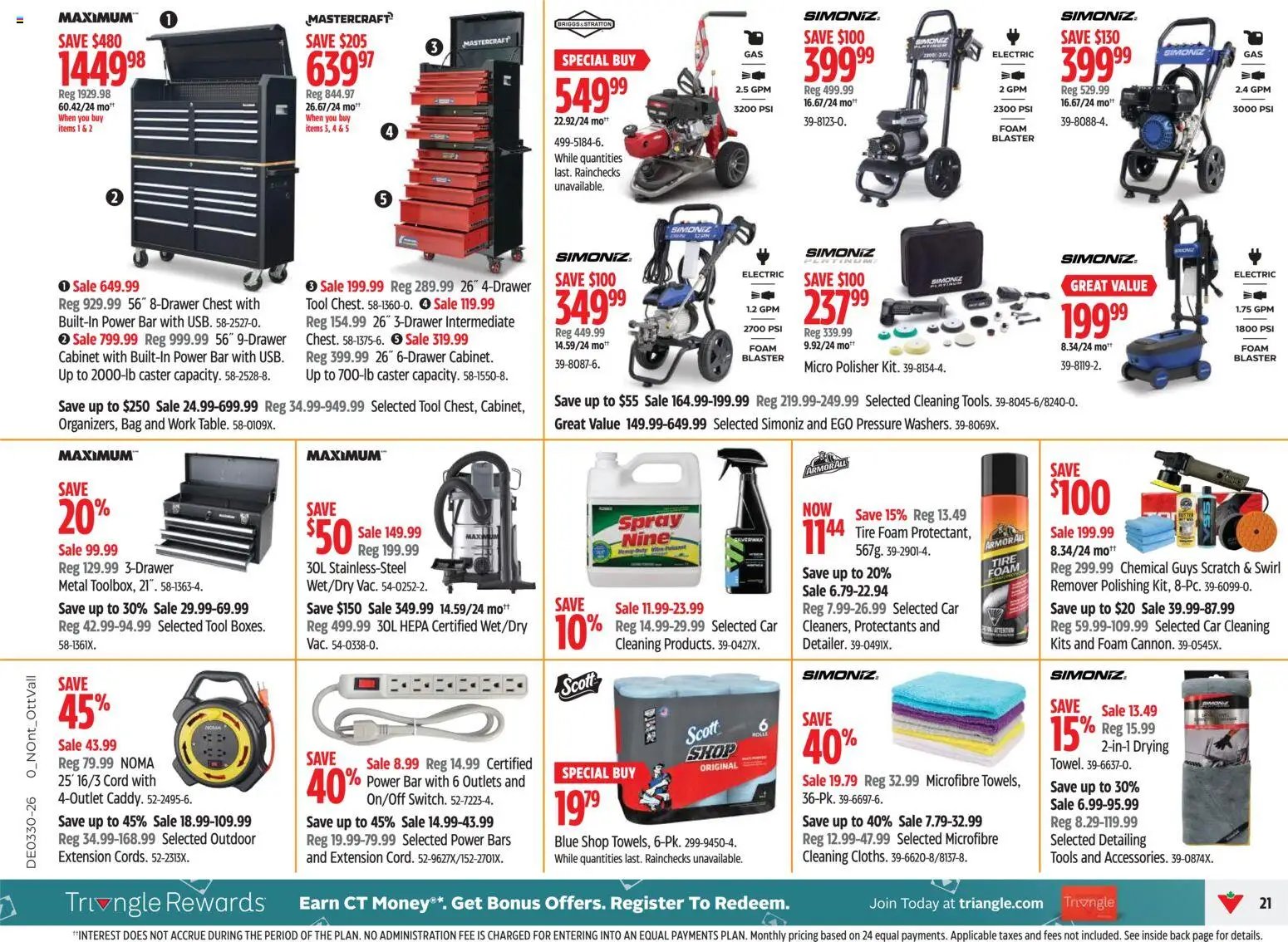 Canadian Tire weekly flyer