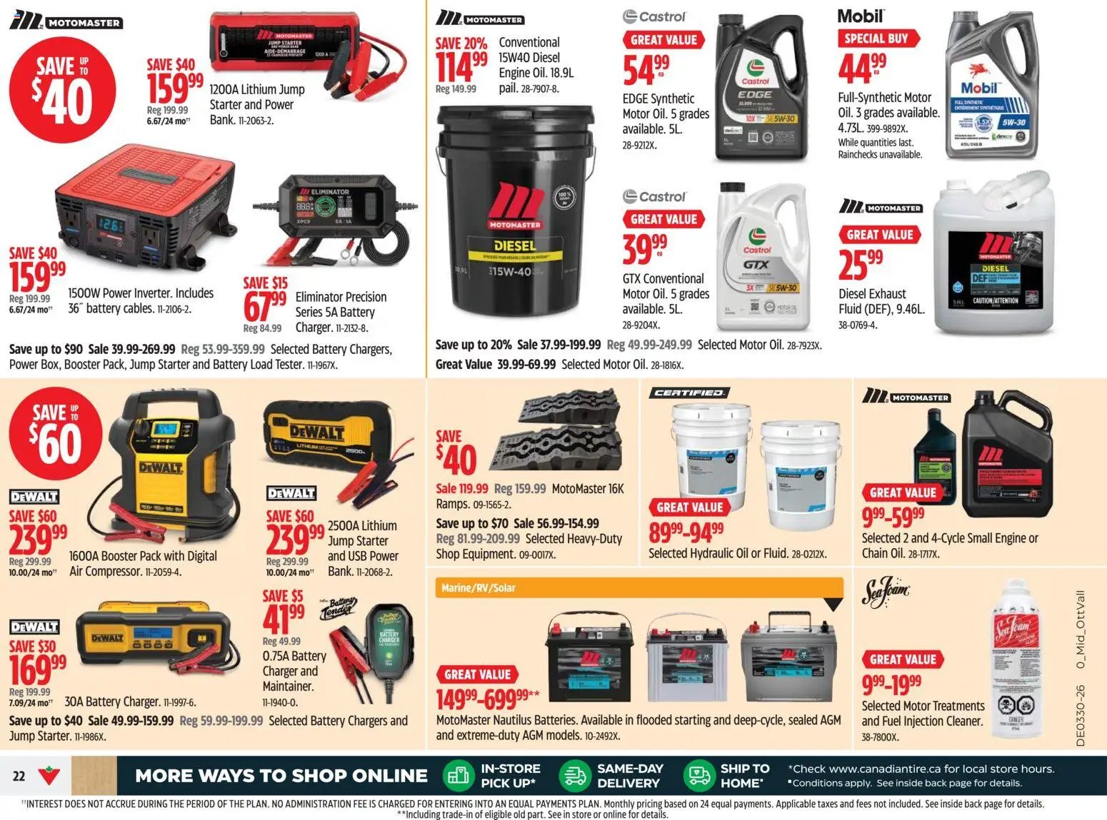 Canadian Tire weekly flyer